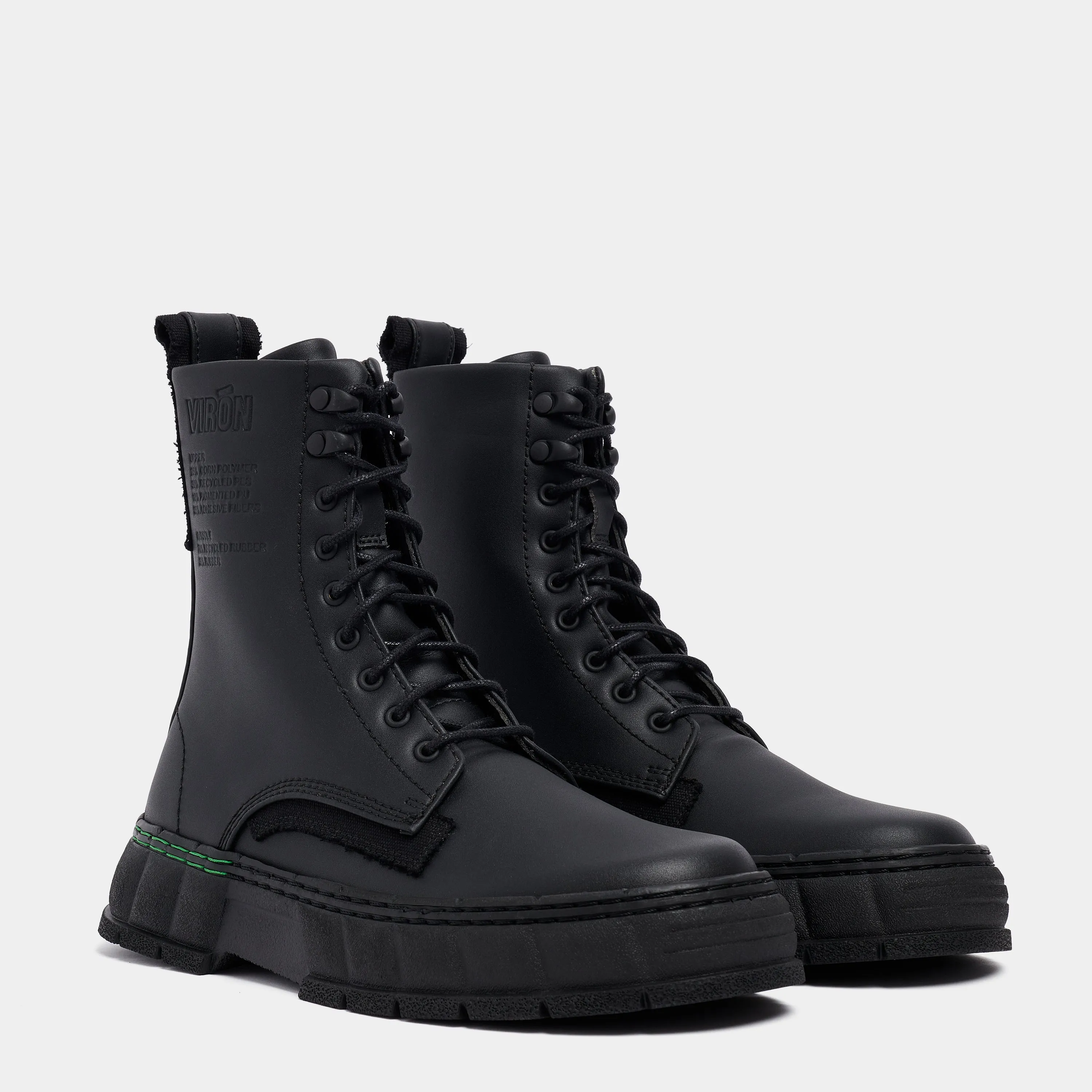 1992 Stiefel in schwarzem Wildleder von Virón