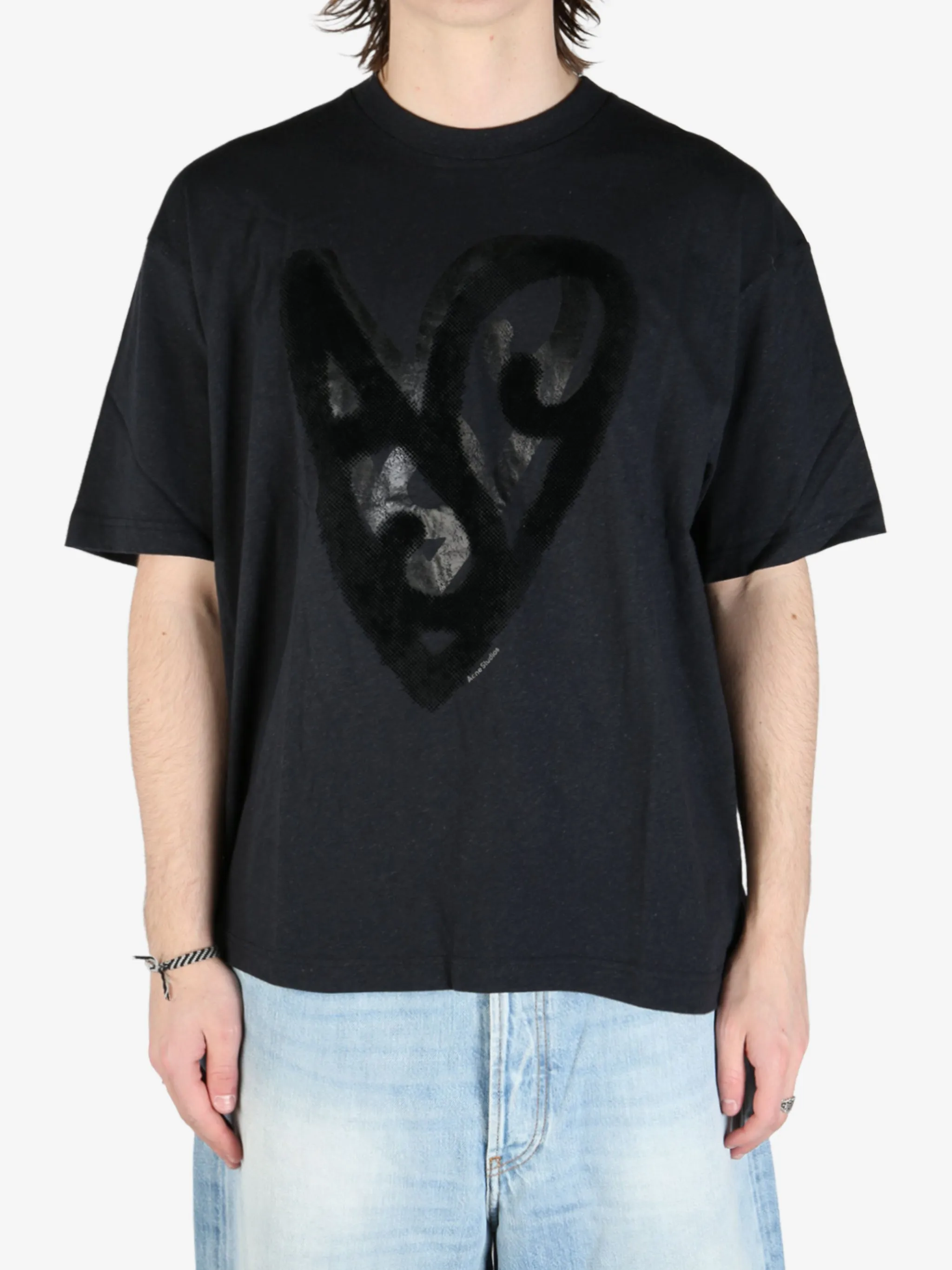 ACNE STUDIOS - Herren T-Shirt mit Aufdruck Bekleidung_acne-studios