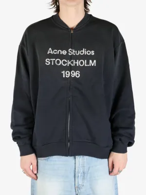 ACNE STUDIOS - Herren Reißverschluss Logo Pullover Kleidung_acne-studios