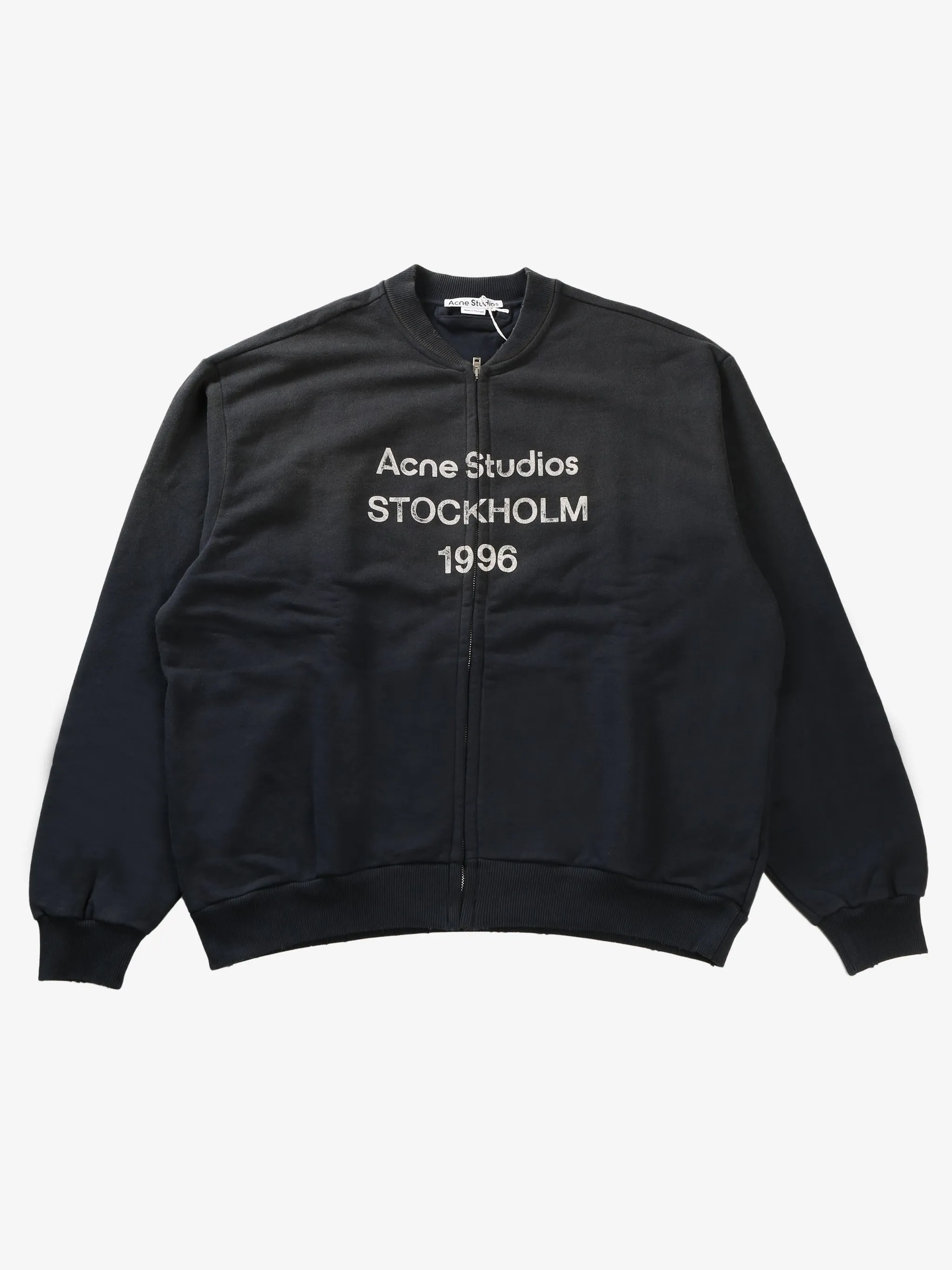 ACNE STUDIOS - Herren Reißverschluss Logo Pullover Kleidung_acne-studios