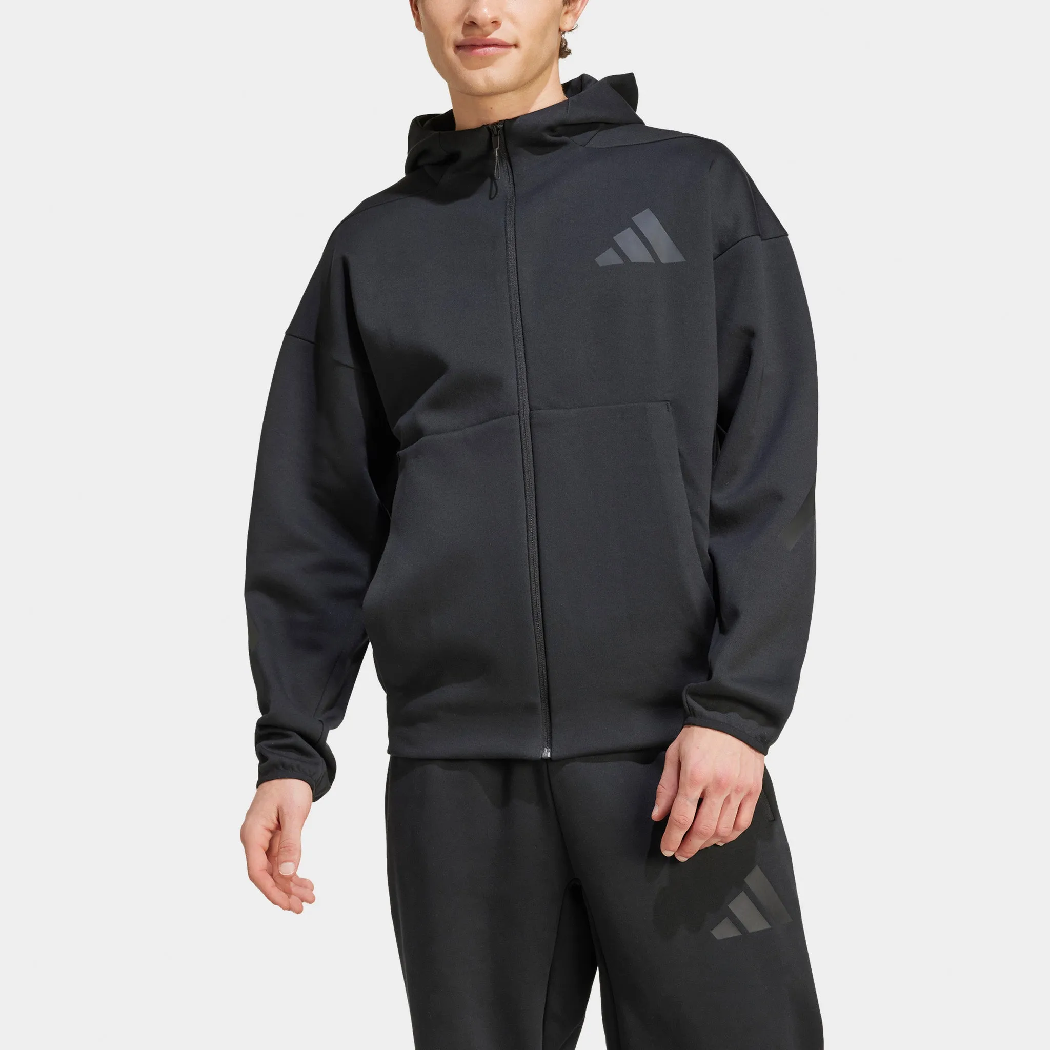Adidas Adidas Z.N.E. Full-Zip Hoodie / Schwarz