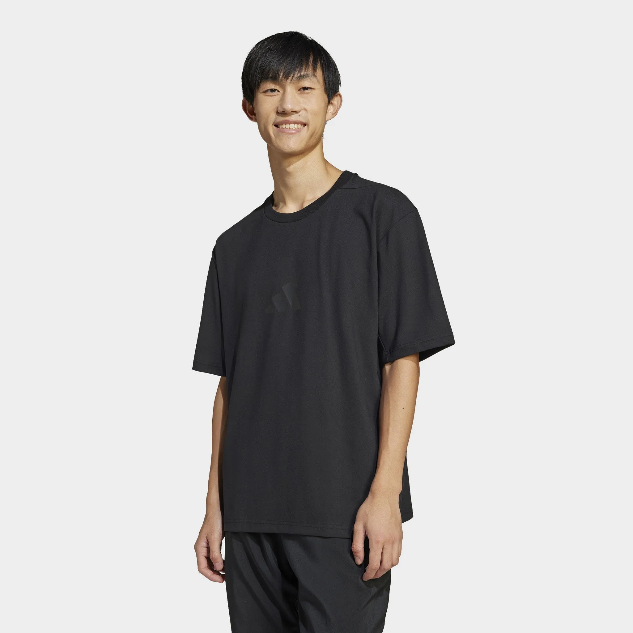 Adidas Adidas Z.N.E. Lockeres T-Shirt / Schwarz