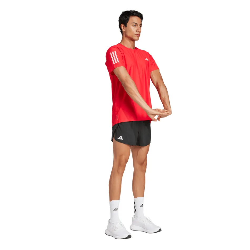 Adidas Herren Own The Run B T-Shirt in Pure Rubin SS25 Schuhe_Puma