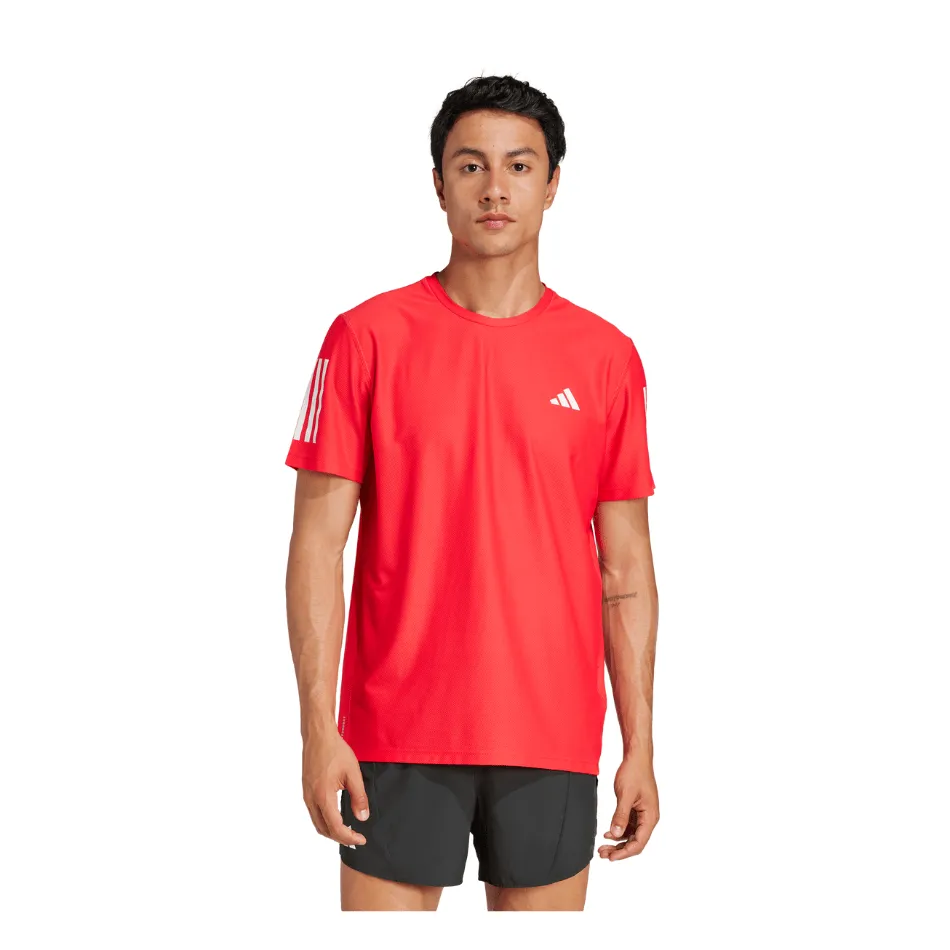 Adidas Herren Own The Run B T-Shirt in Pure Rubin SS25 Schuhe_Puma