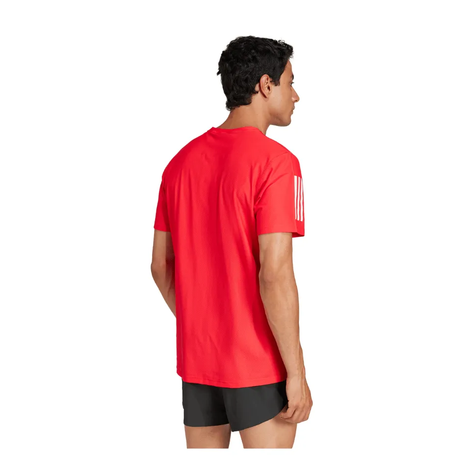 Adidas Herren Own The Run B T-Shirt in Pure Rubin SS25 Schuhe_Puma