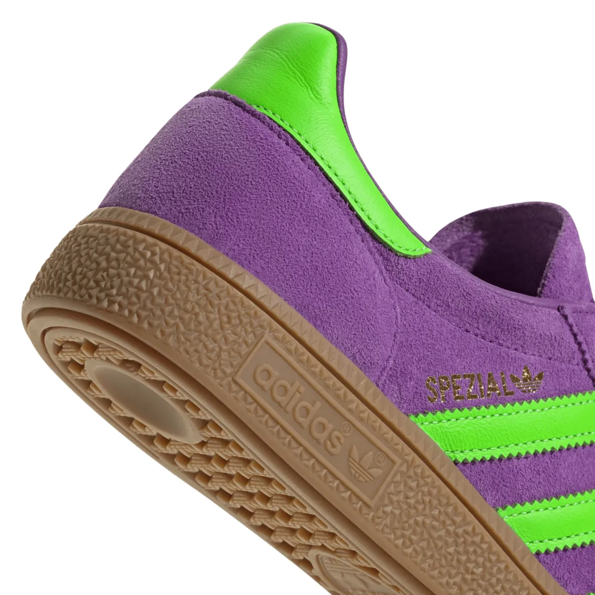 Adidas Damen Handball Spezial Active Lila/Solar Grün/Gummi