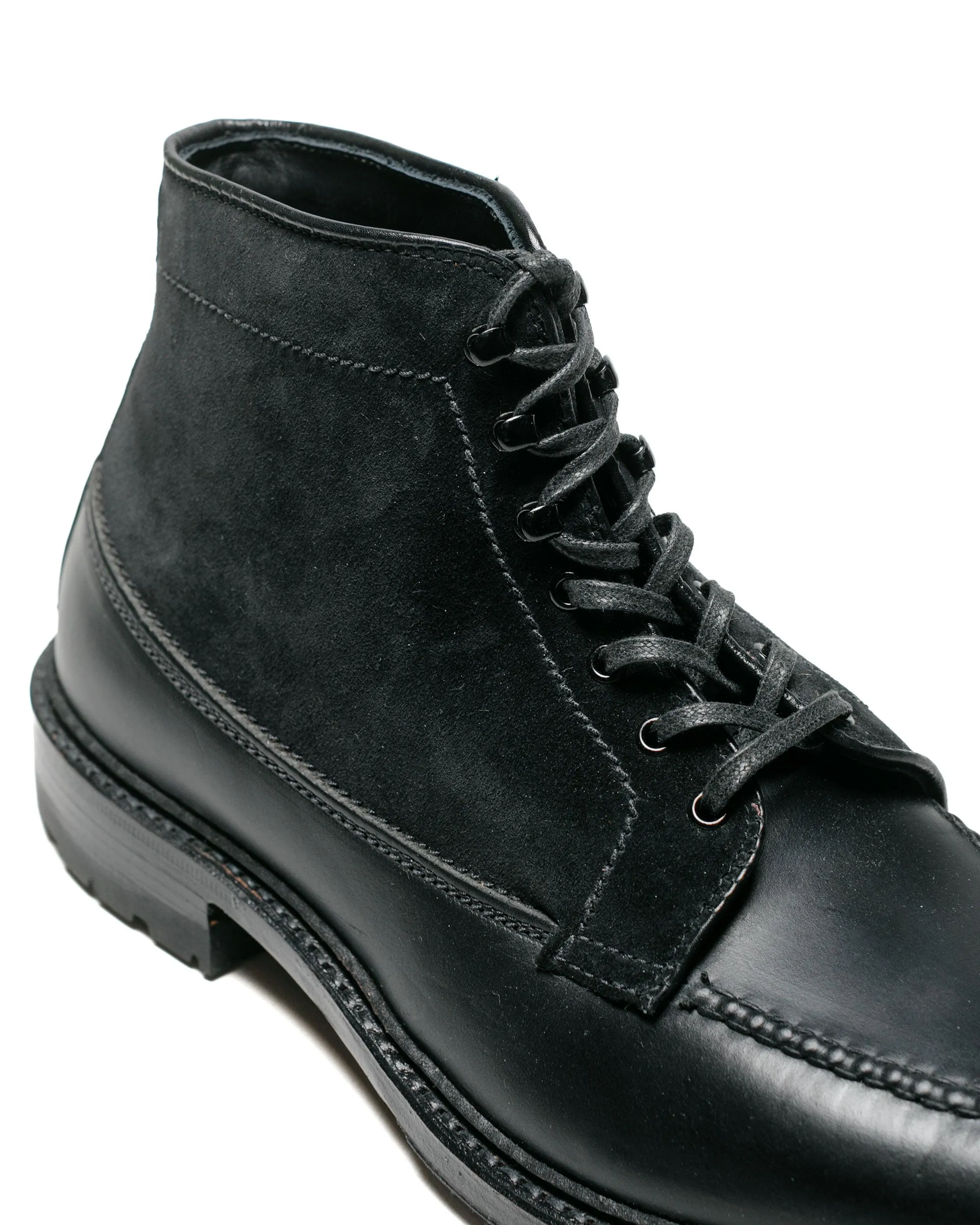 Alden Black Michigan Stiefel mit Commando-Sohle