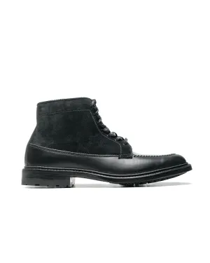 Alden Black Michigan Stiefel mit Commando-Sohle