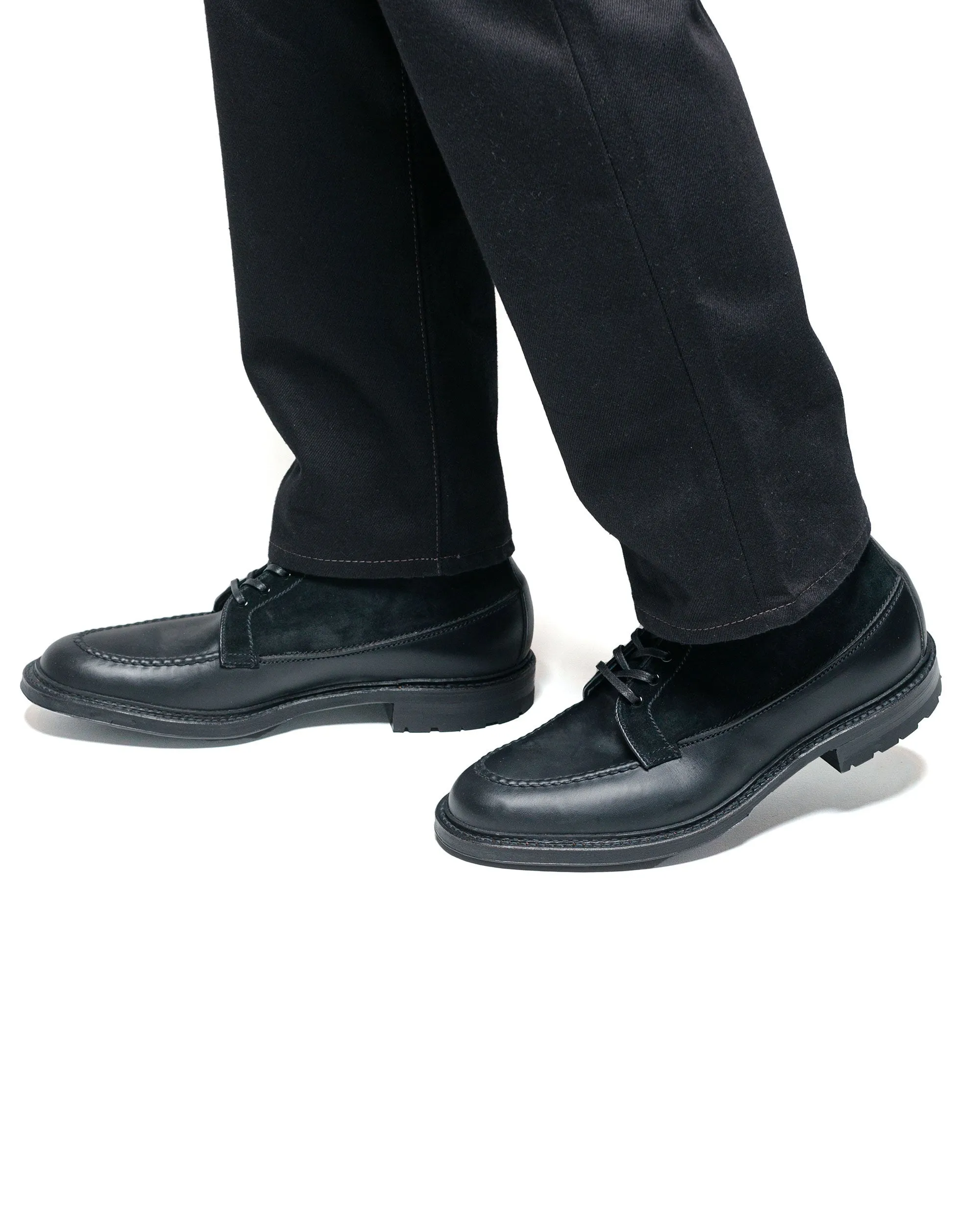 Alden Black Michigan Stiefel mit Commando-Sohle