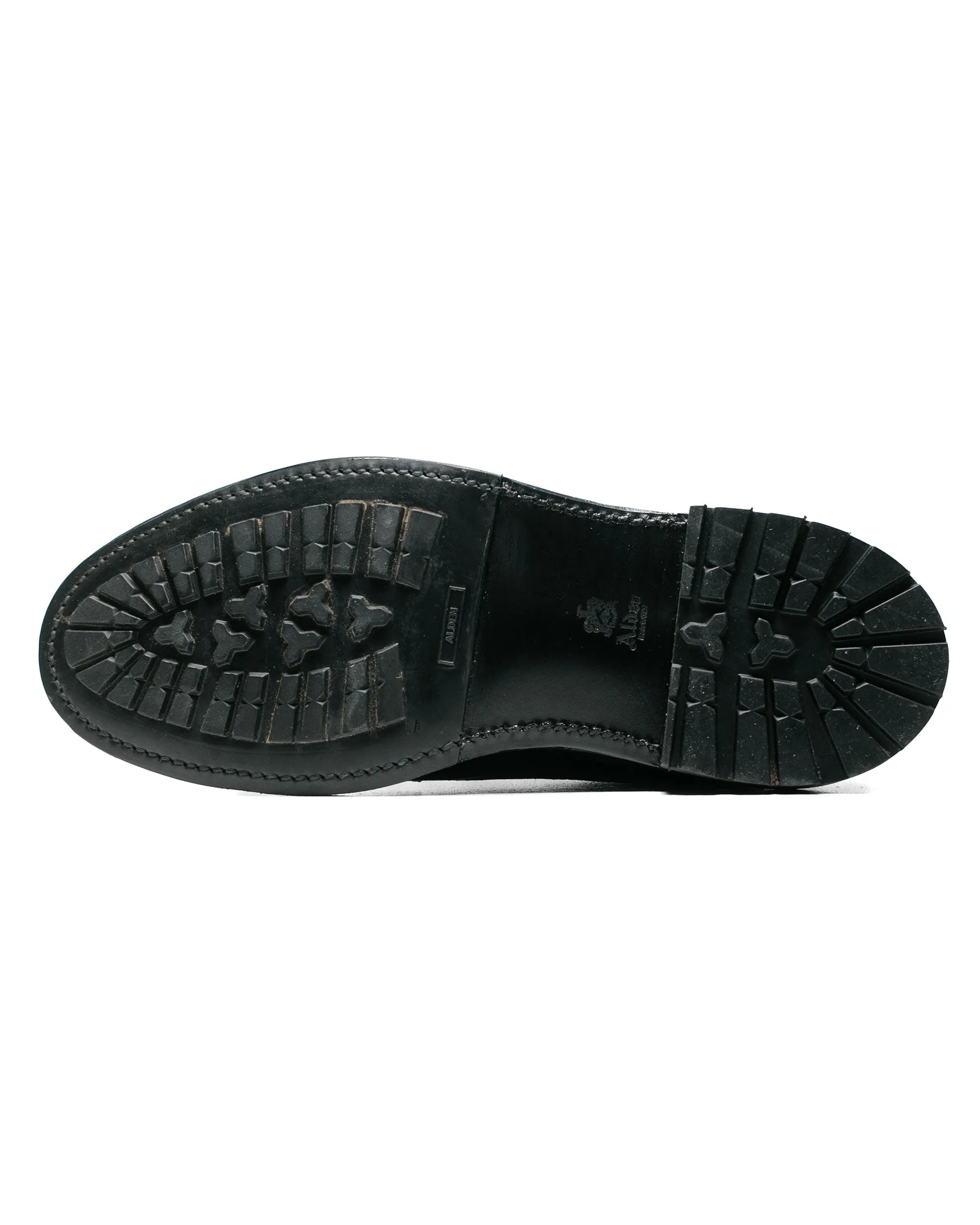 Alden Black Michigan Stiefel mit Commando-Sohle