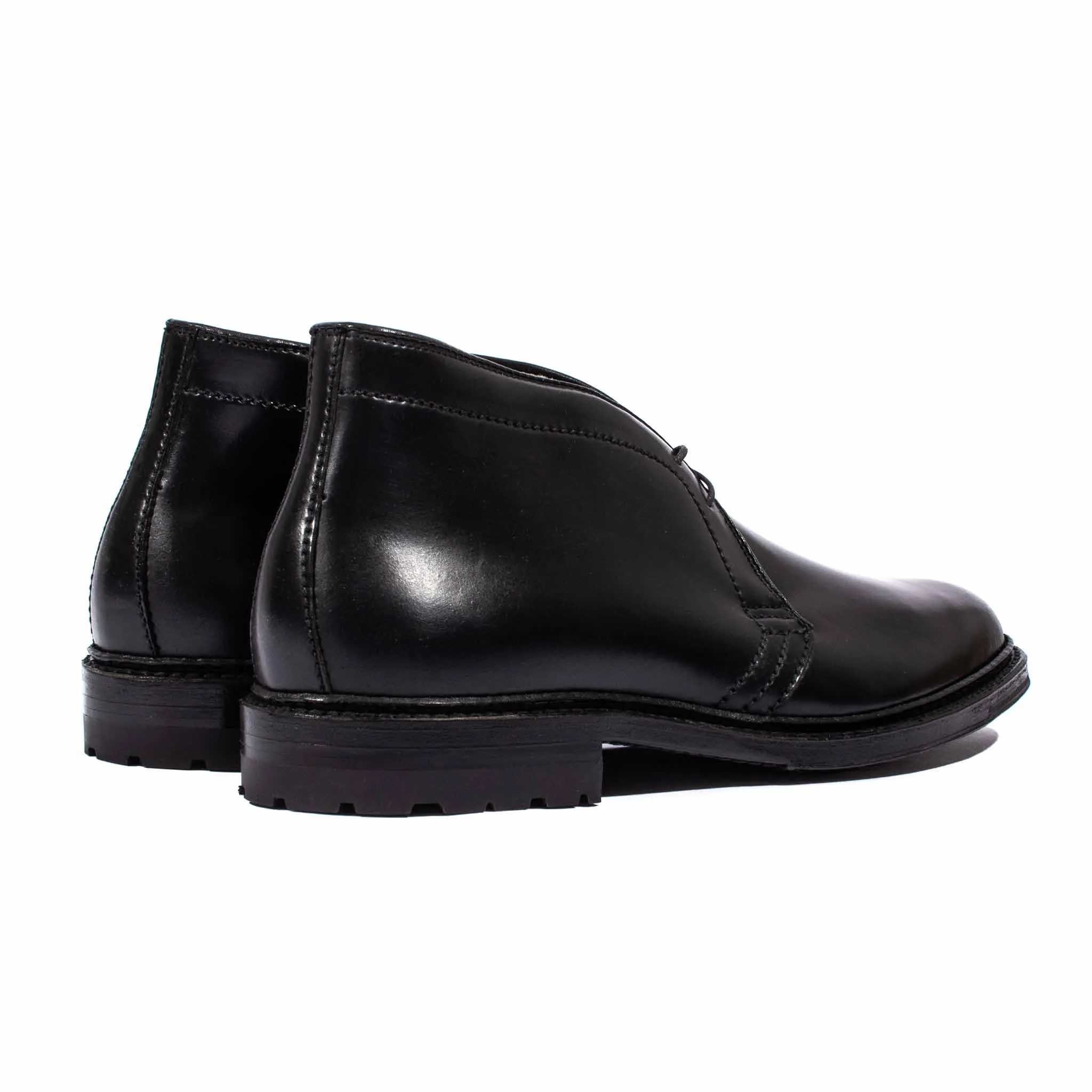 Alden Chukka Boot Schwarz Shell Cordovan mit Commando-Sohle