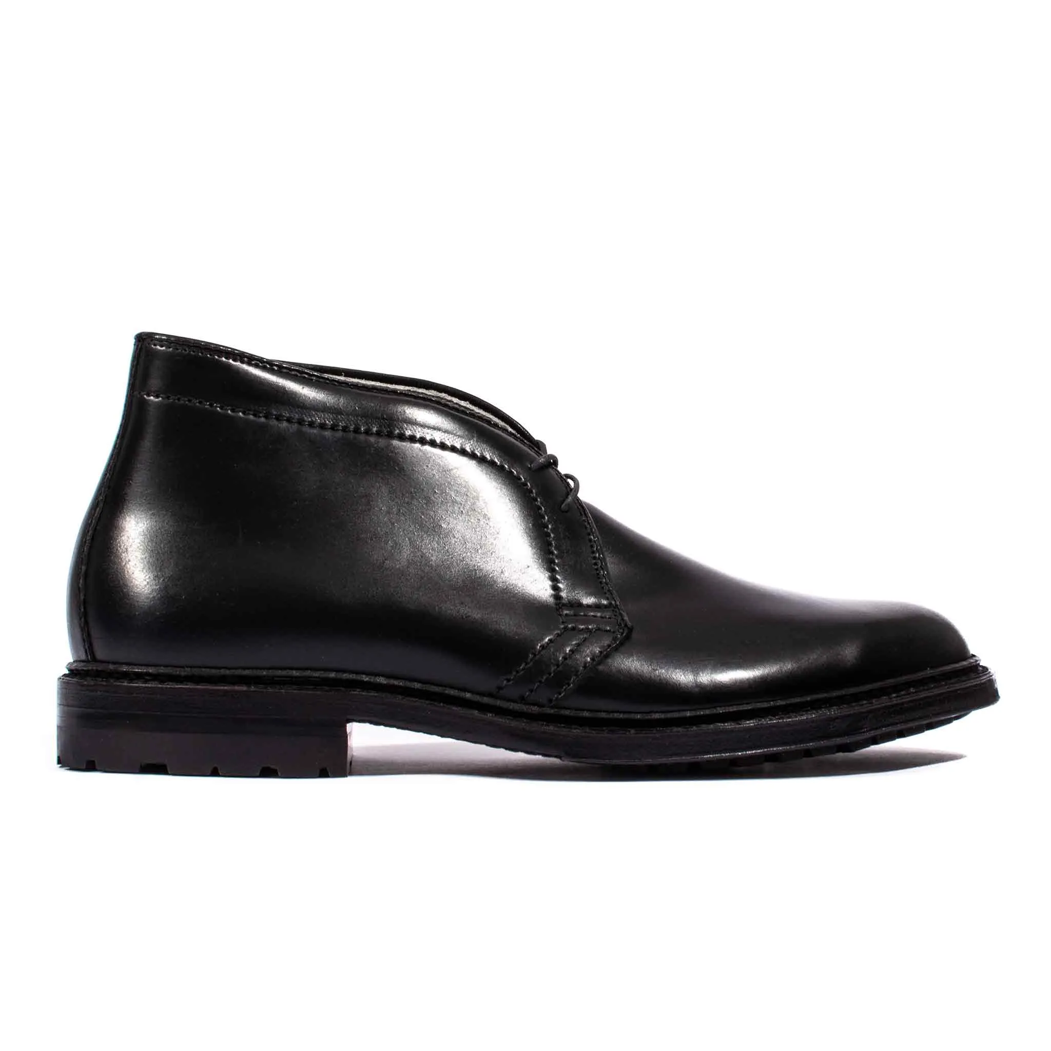 Alden Chukka Boot Schwarz Shell Cordovan mit Commando-Sohle