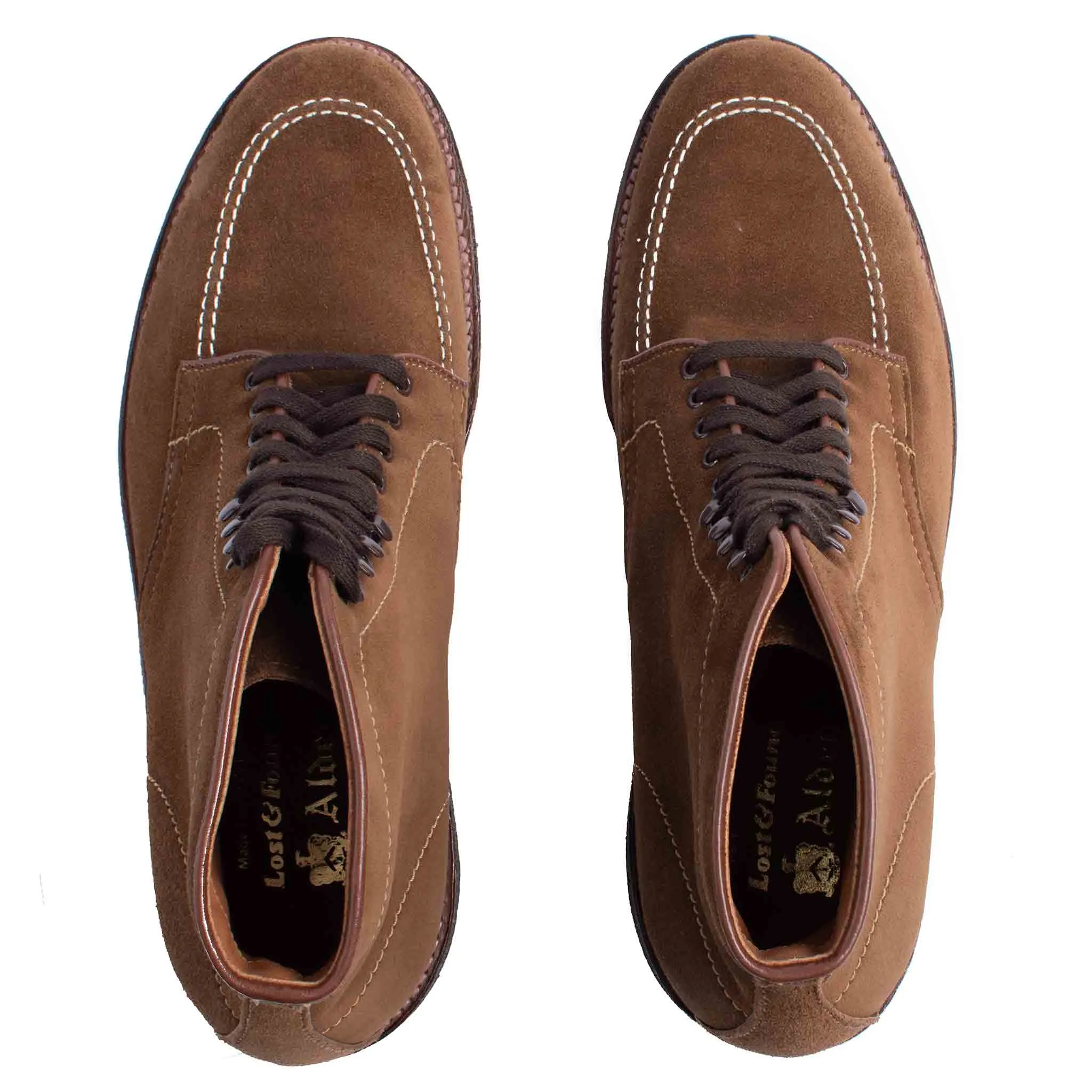 Alden Snuff Suede Indy Boot mit Kreppsohle