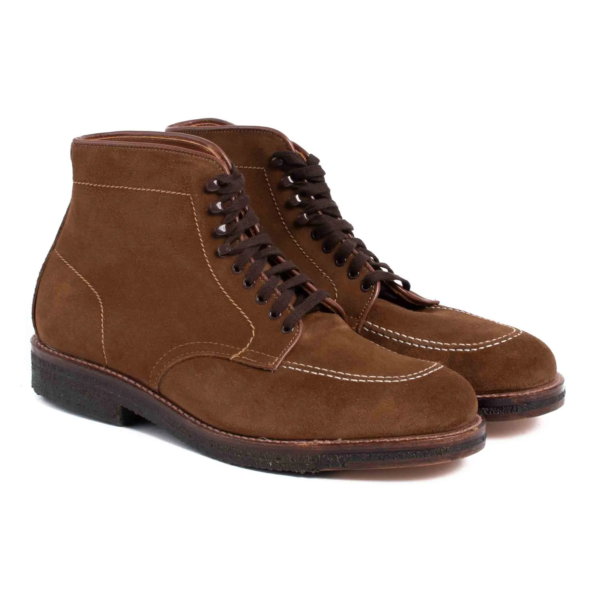 Alden Snuff Suede Indy Boot mit Kreppsohle