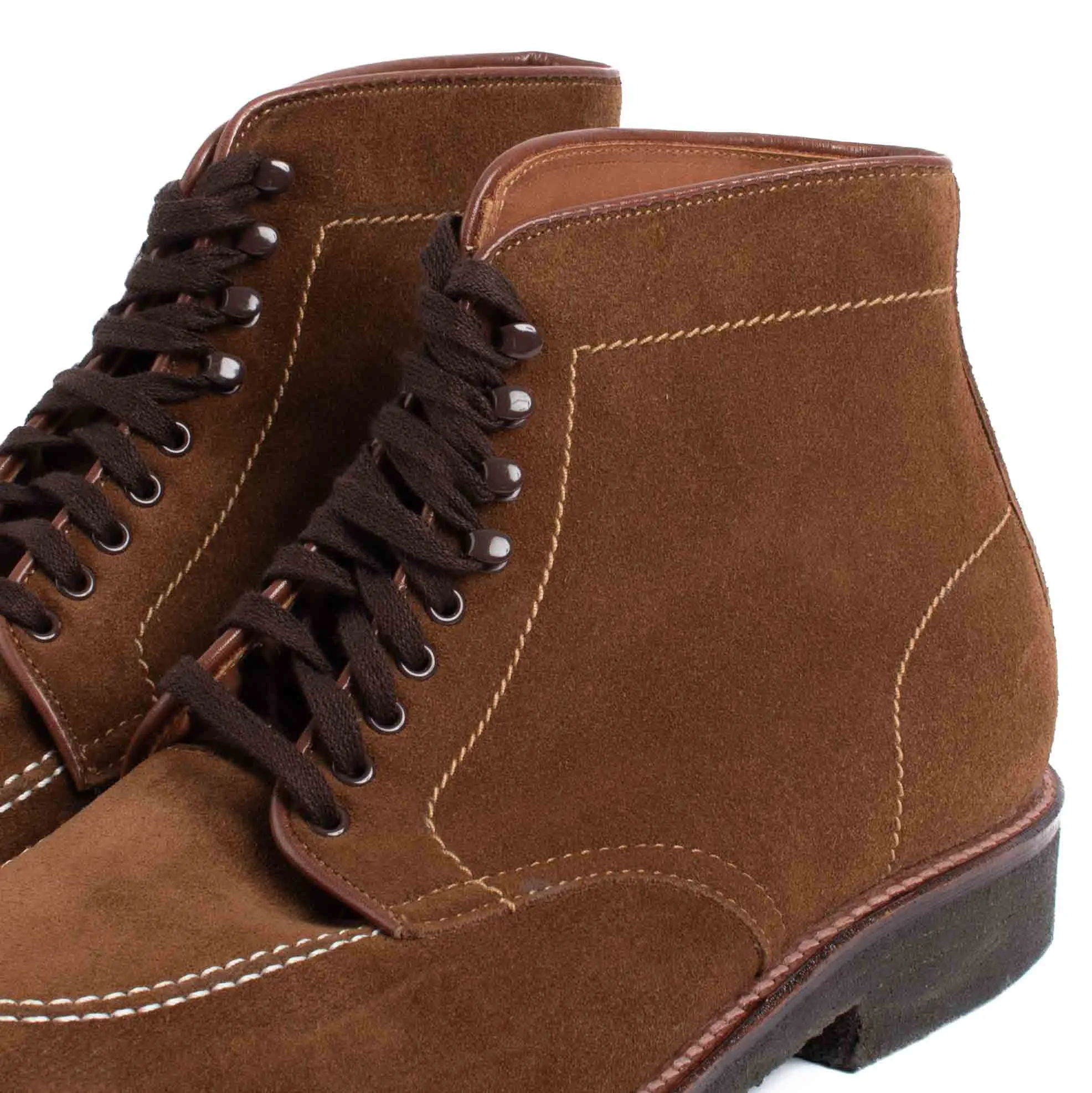 Alden Snuff Suede Indy Boot mit Kreppsohle