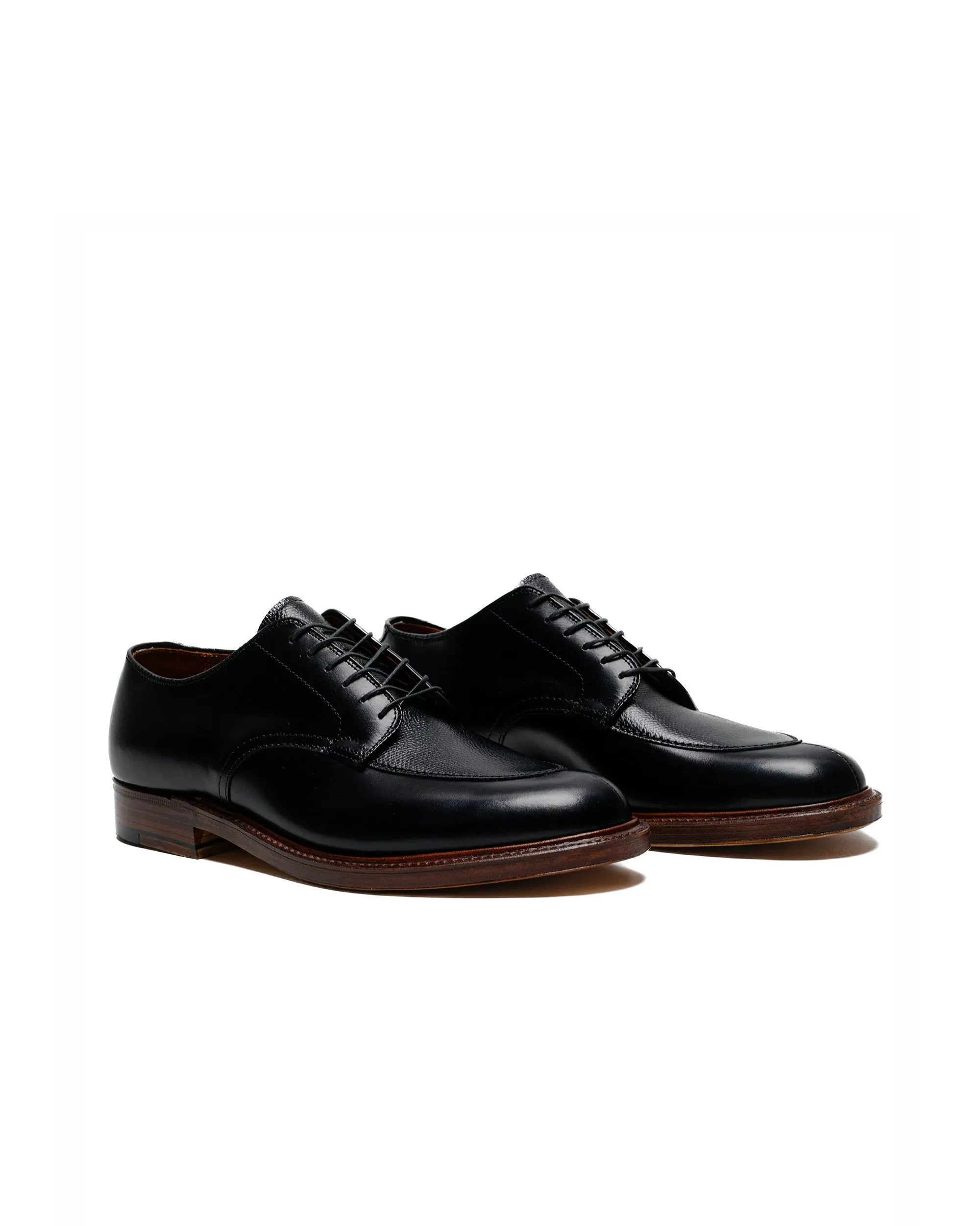 Alden V Tip Blucher Schwarz Kalbsleder/Schwarz Regina Grain G2603