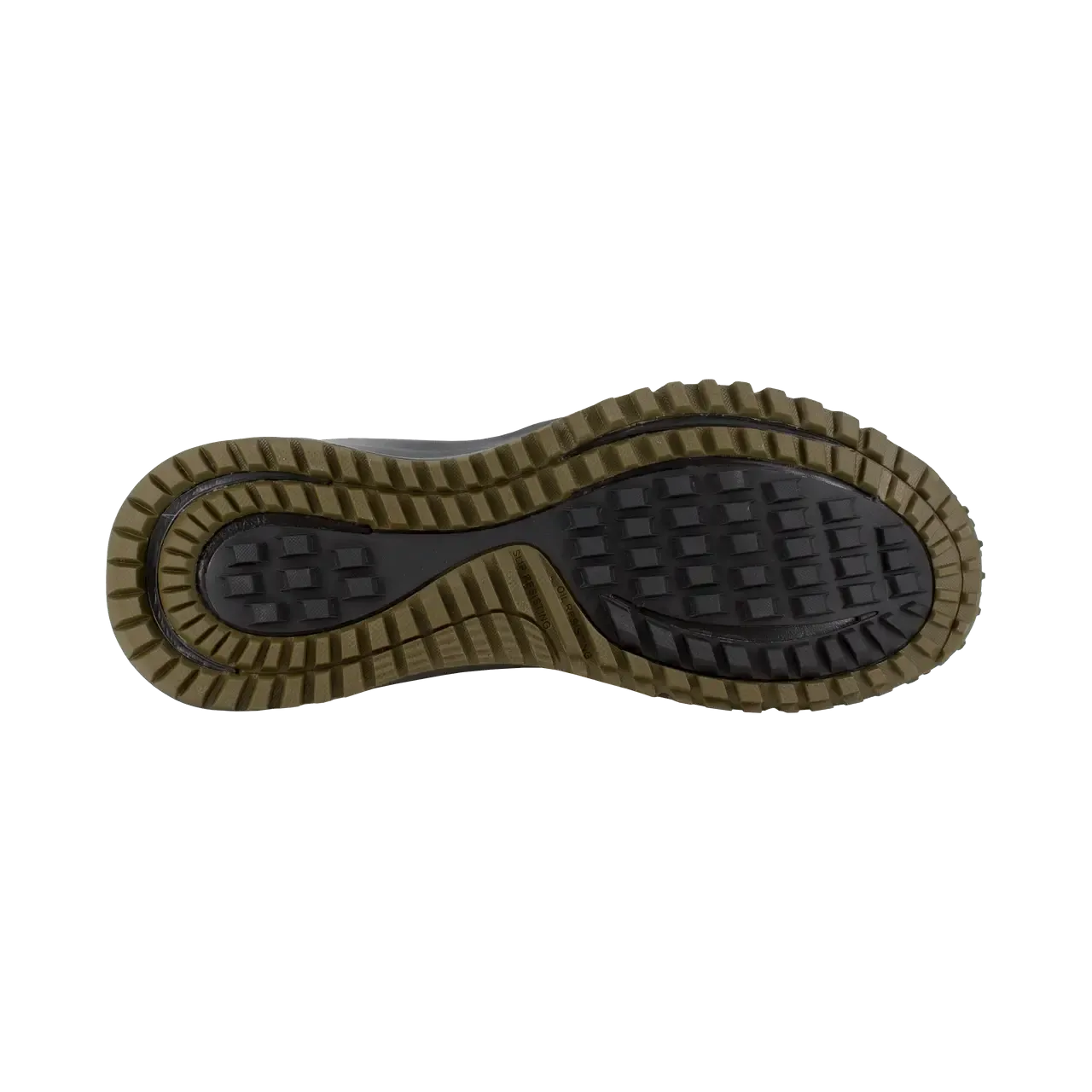 All-Terrain Stahlkappen-Sportschuh für die Arbeit in Salbei/Schwarz
