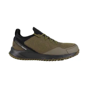 All-Terrain Stahlkappen-Sportschuh für die Arbeit in Salbei/Schwarz