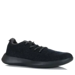 Allbirds Herren Wool Runner Naturalschwarz