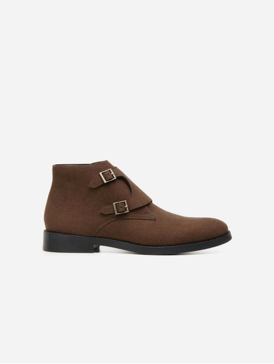 Ambassador Vegan Leder Schnallenstiefel | Mehrere Farben
