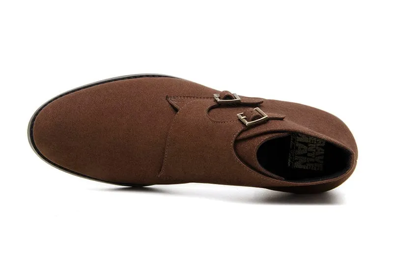 Ambassador Vegan Leder Schnallenstiefel | Mehrere Farben