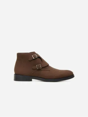 Ambassador Vegan Leder Schnallenstiefel | Mehrere Farben