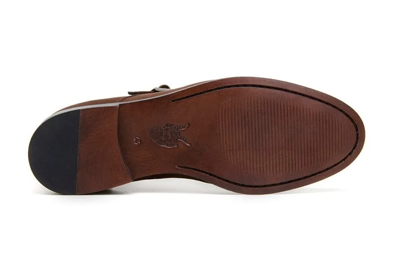 Ambassador Vegan Leder Schnallenstiefel | Mehrere Farben