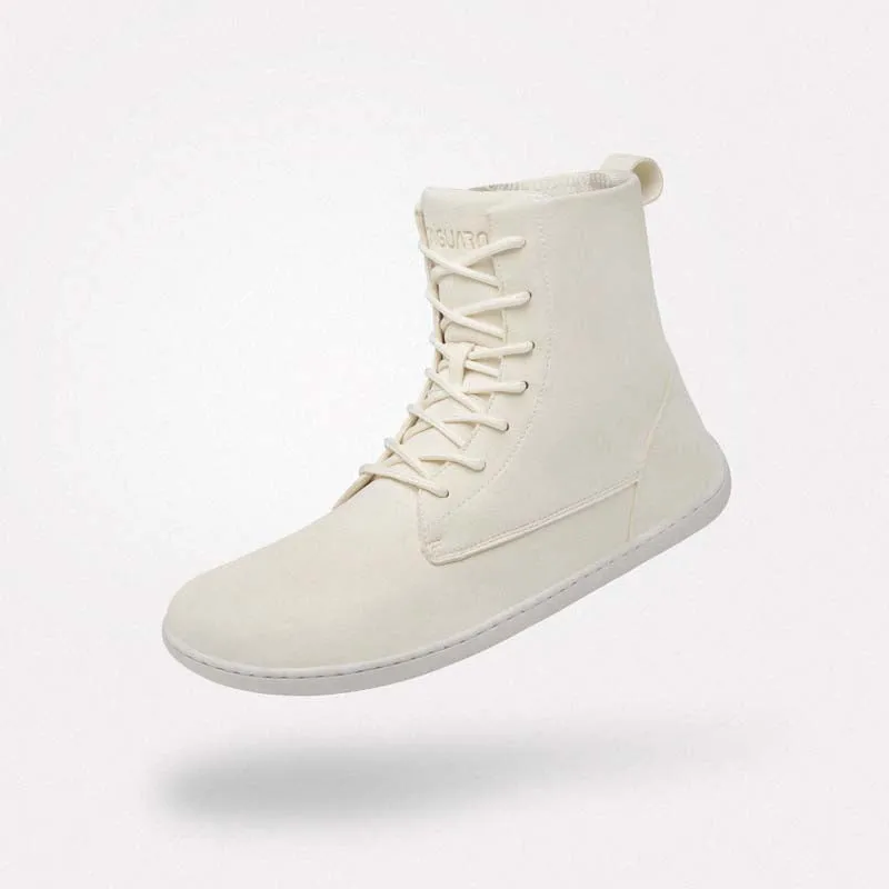 Ambition II - Winter-Barfußstiefel - Beige/Hellgrau