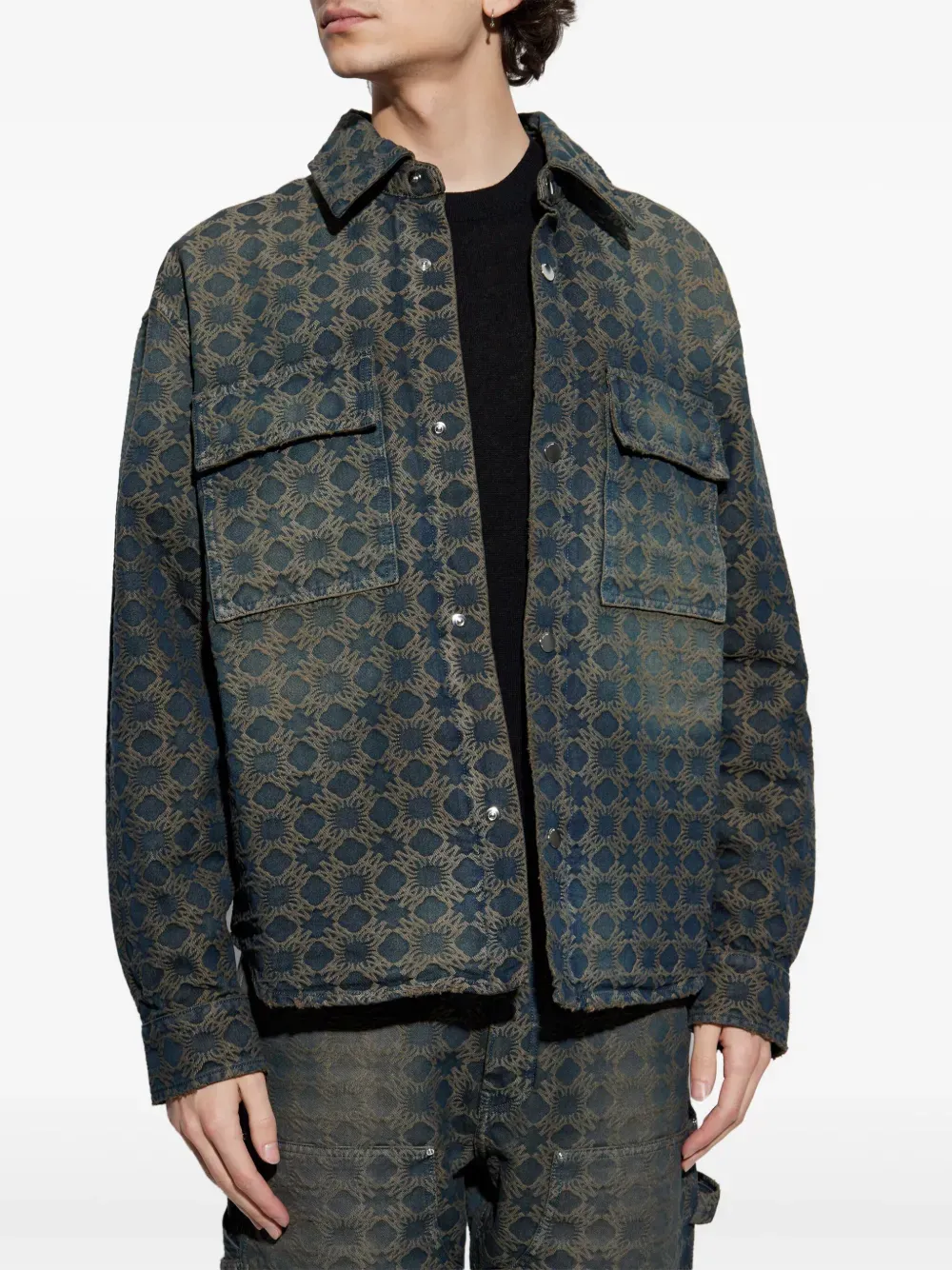 AMIRI - Herren Ma Quad Jacquard Overshirt Kleidung_amiri