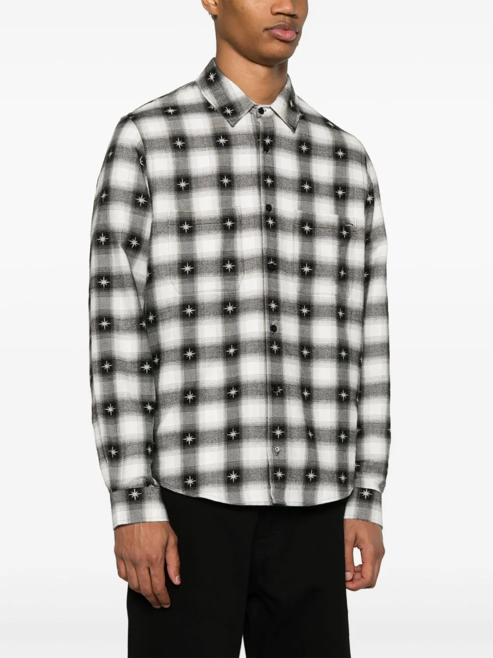 AMIRI - Herren Starburst Flanellhemd Kleidung_amiri