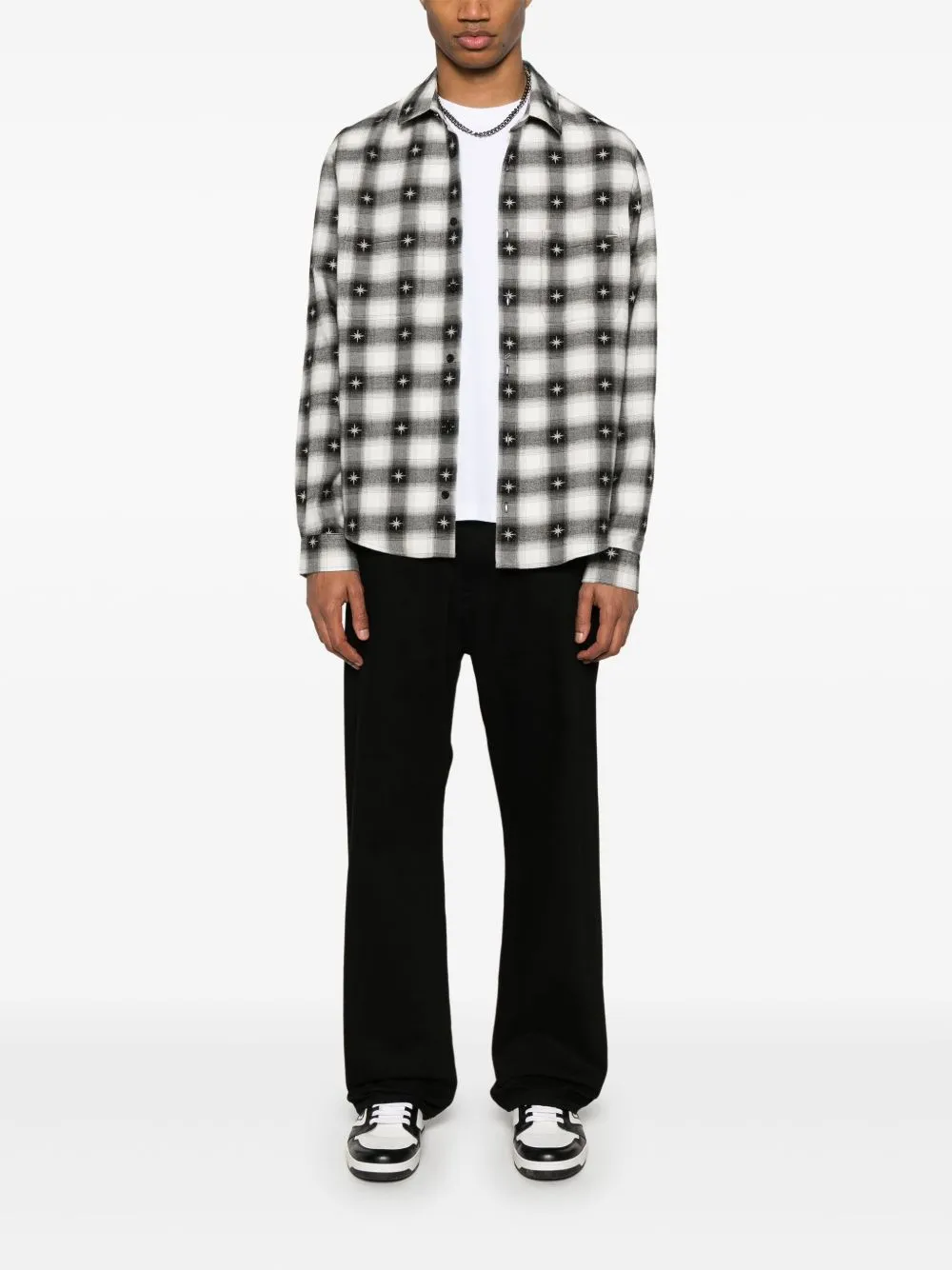 AMIRI - Herren Starburst Flanellhemd Kleidung_amiri