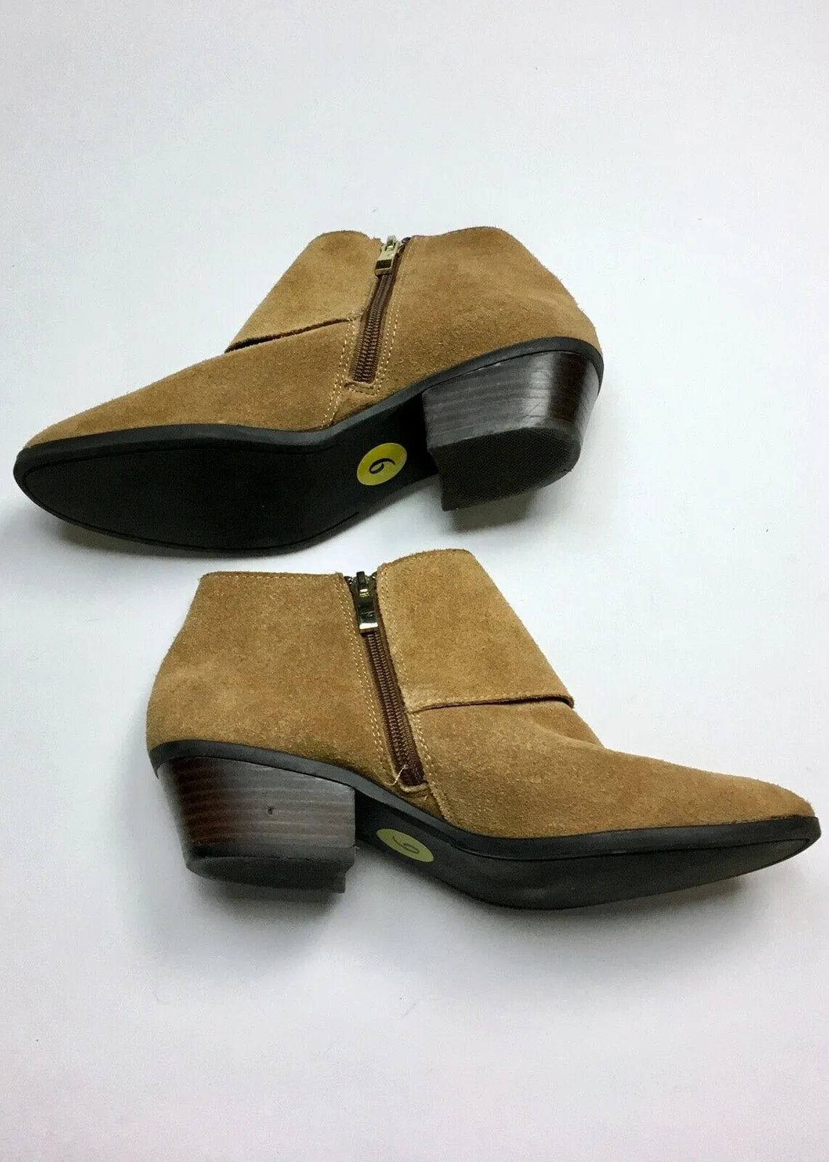 Apri Größe 9 Braune Wildleder Knöchelstiefel