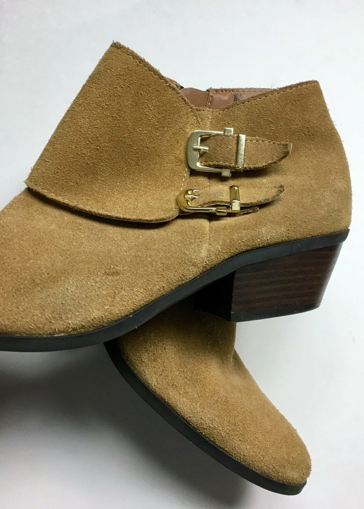 Apri Größe 9 Braune Wildleder Knöchelstiefel