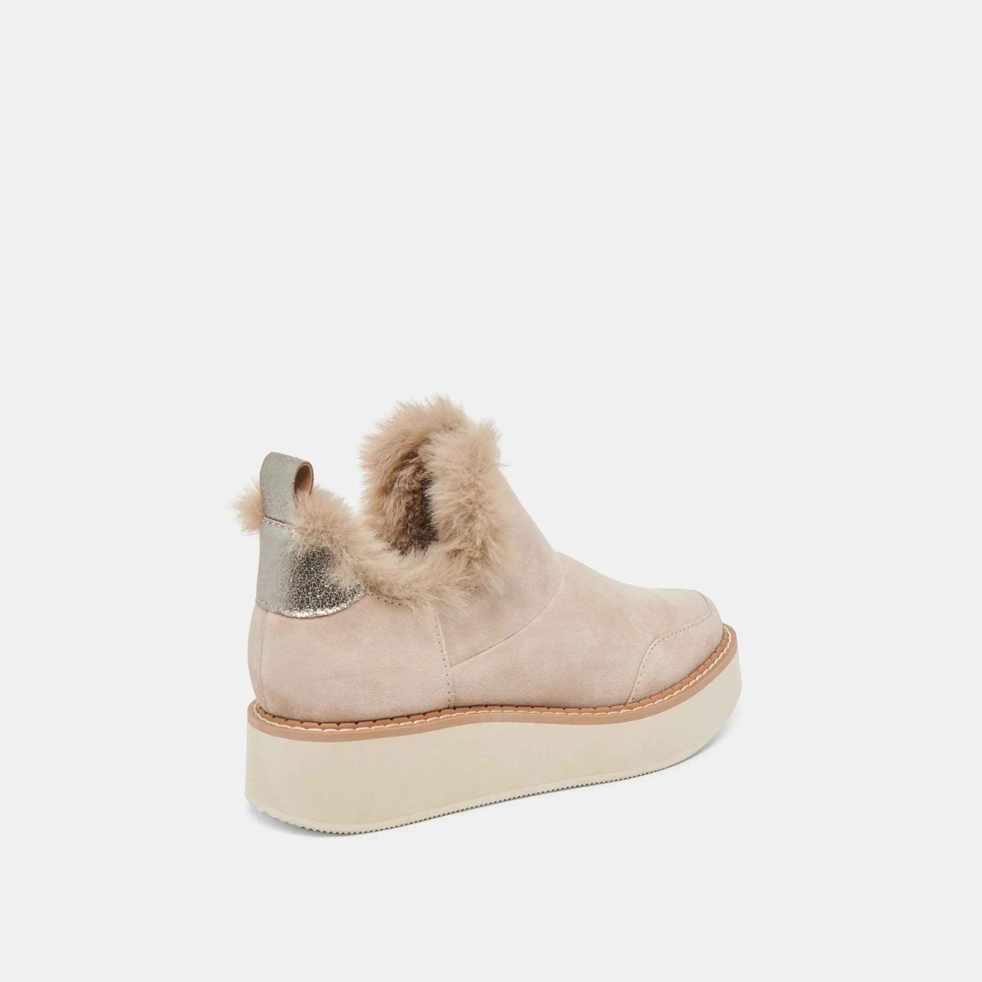 ARDY PLUSH H2O STIEFELETTEN TAUBE WILDLEDER