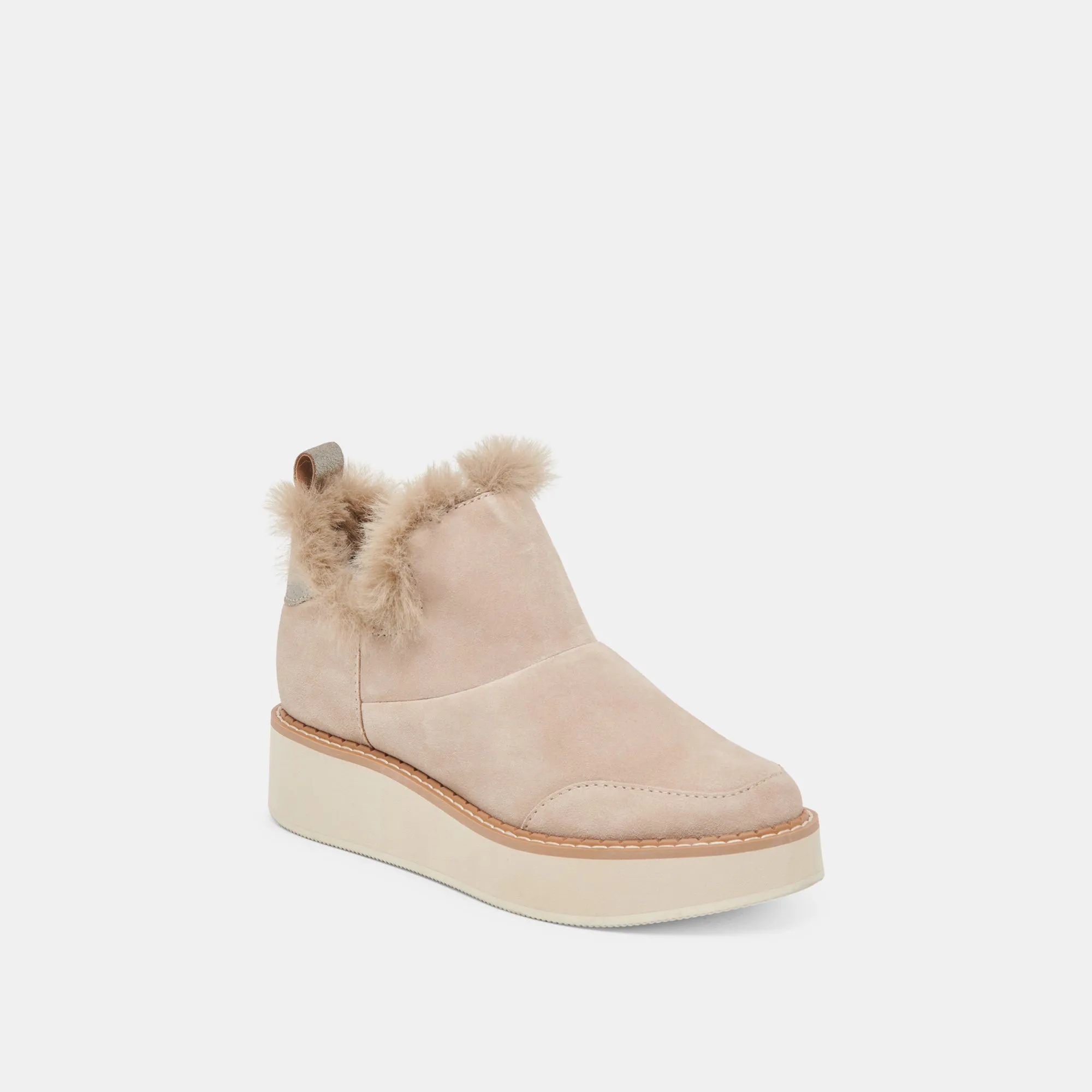 ARDY PLUSH H2O STIEFELETTEN TAUBE WILDLEDER