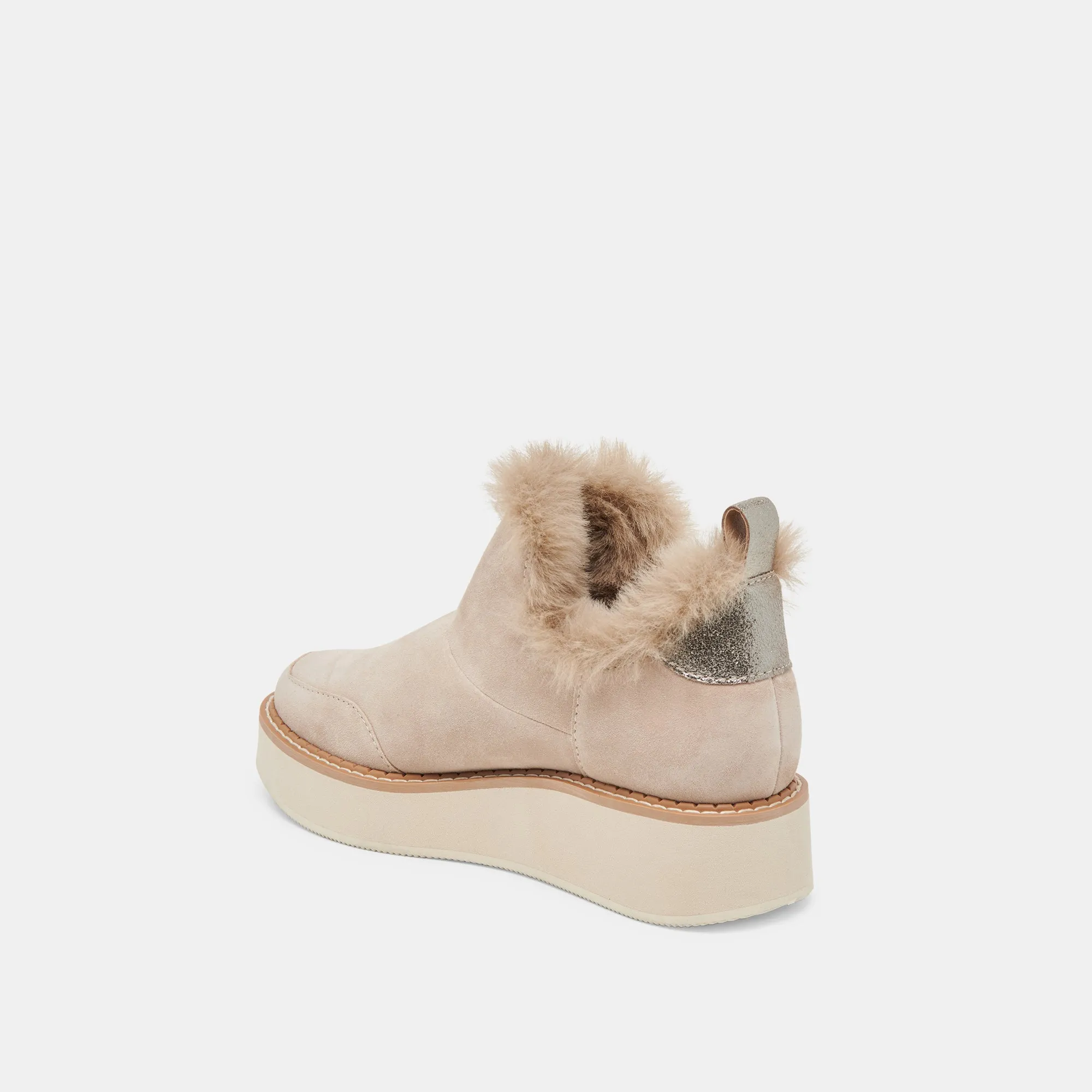 ARDY PLUSH H2O STIEFELETTEN TAUBE WILDLEDER