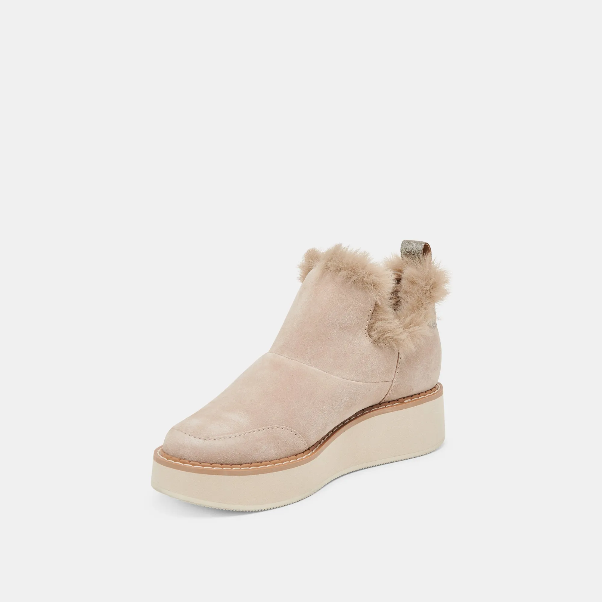 ARDY PLUSH H2O STIEFELETTEN TAUBE WILDLEDER