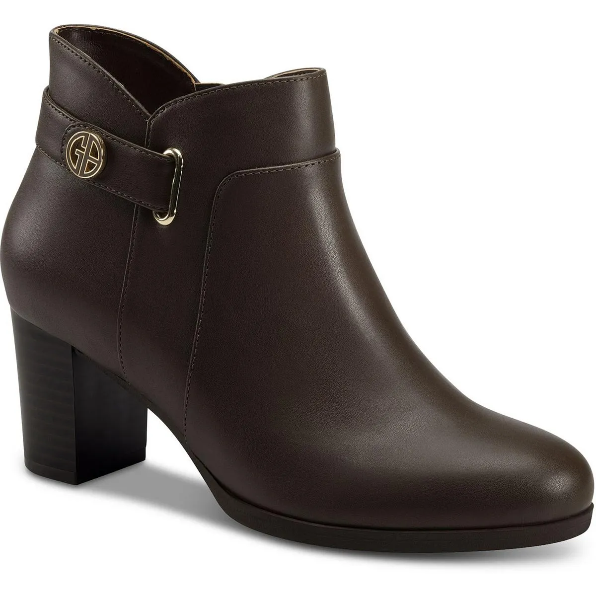 Artemy Damen Blockabsatz Schlupf-Stiefeletten Ecco Schuhe