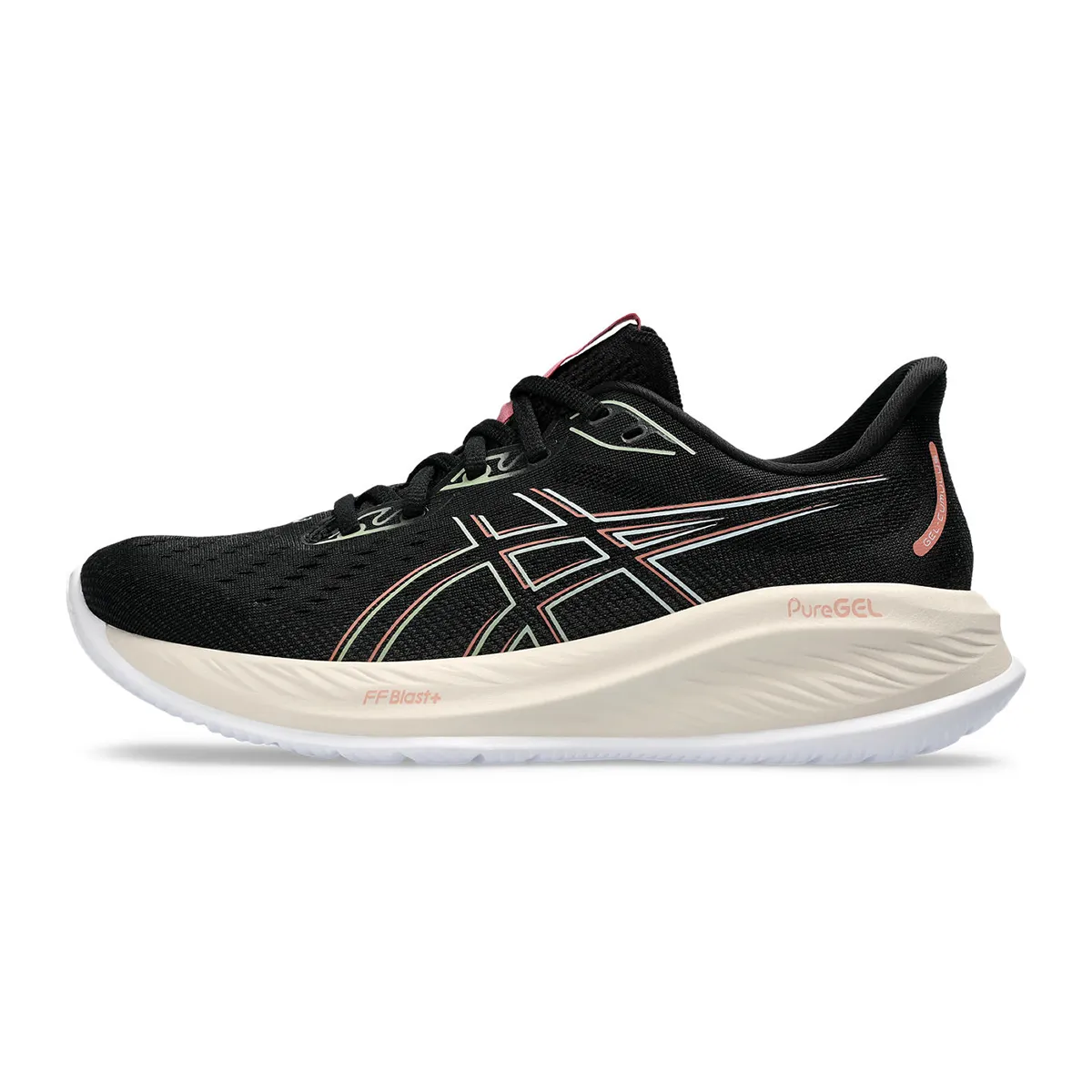 Asics Gel Cumulus 26 - Schwarz - Dunkelgrün