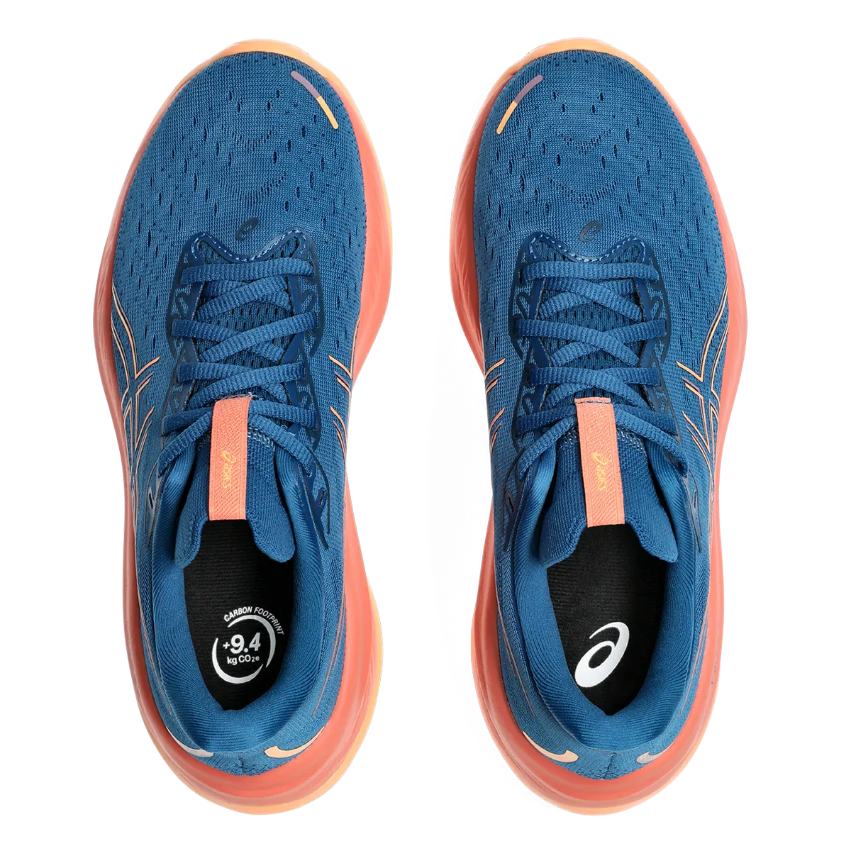 Asics Gel Cumulus 26 - Dunkelblau - Verblasstes Orange