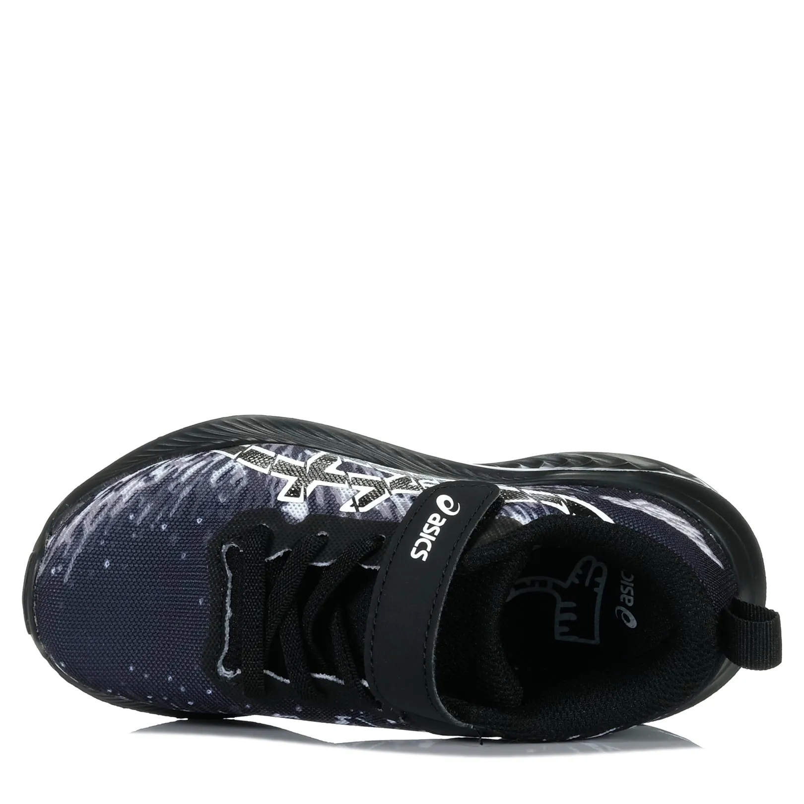 Asics Gel Noosa Tri 16 PS Schuhe in Schwarz/Weiß_Asics
