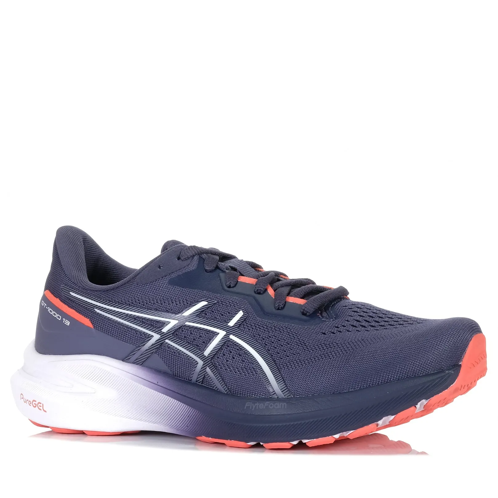 Asics GT-1000 13 (D) Damen Indigo Nebel/Weiß Schuhe_Asics