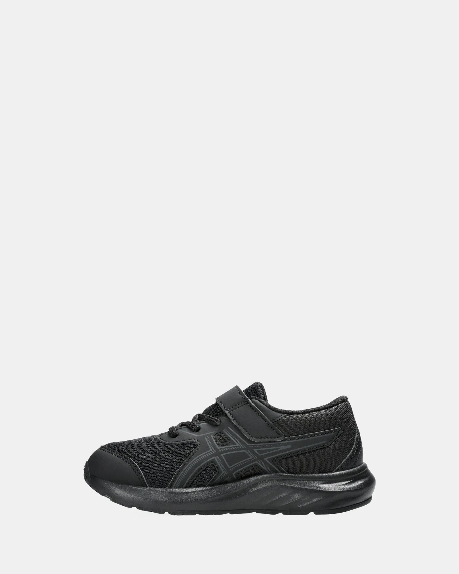 Asics Kinder-Schuhe Contend 9 Schwarz Vorschule Schwarz/Graphitgrau