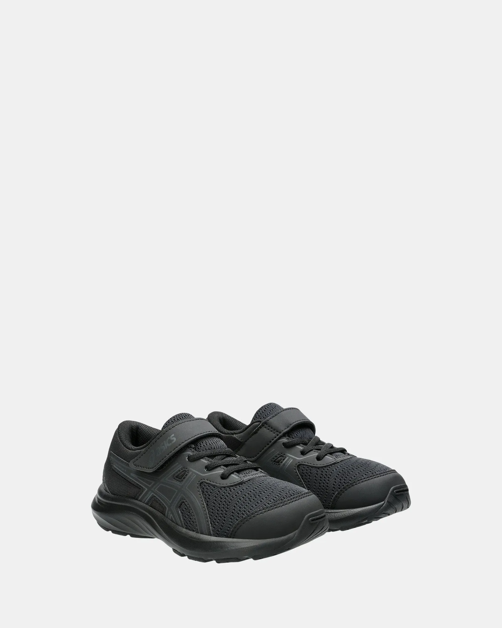 Asics Kinder-Schuhe Contend 9 Schwarz Vorschule Schwarz/Graphitgrau