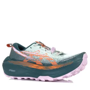 Asics Trabuco Max 4 Damen Cold Moss/Nova Orange Schuhe_Asics