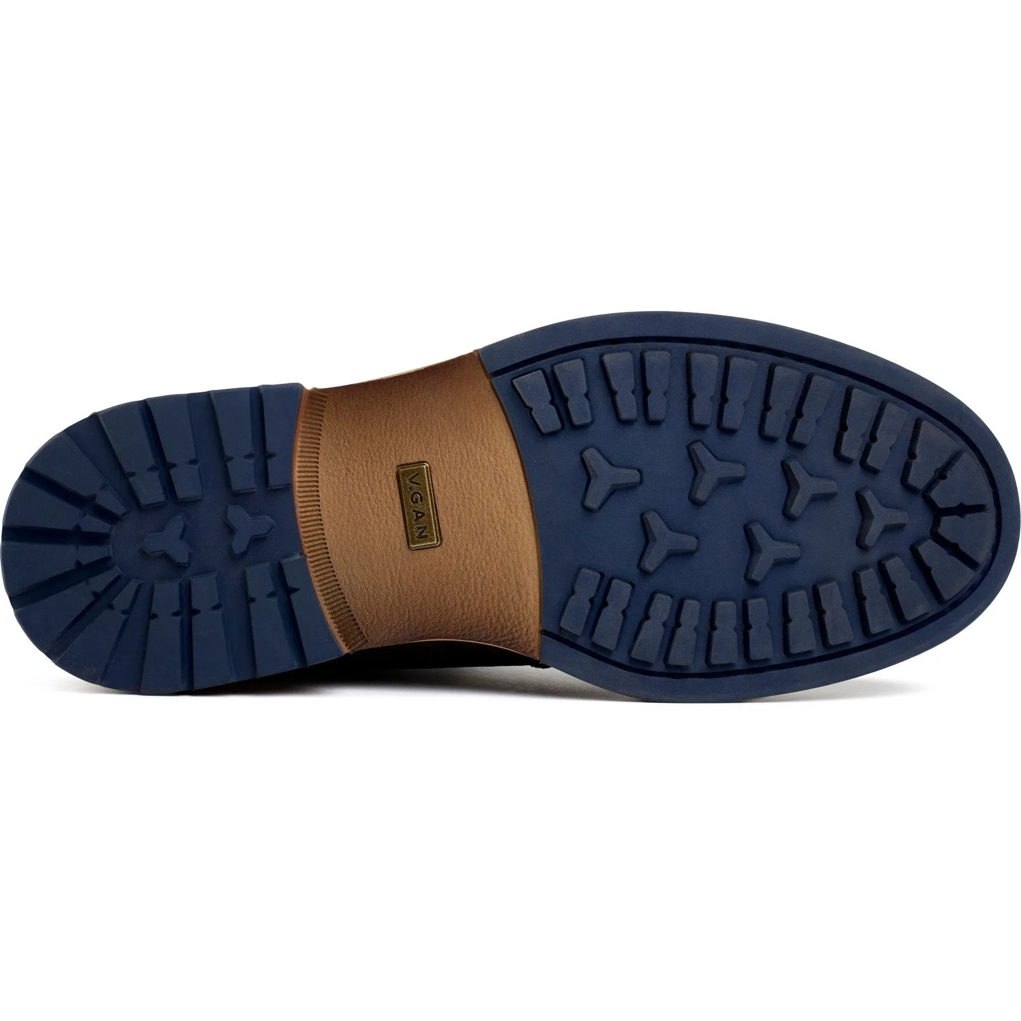 Auber Herren Chelsea-Stiefel aus veganem Leder | Braun
