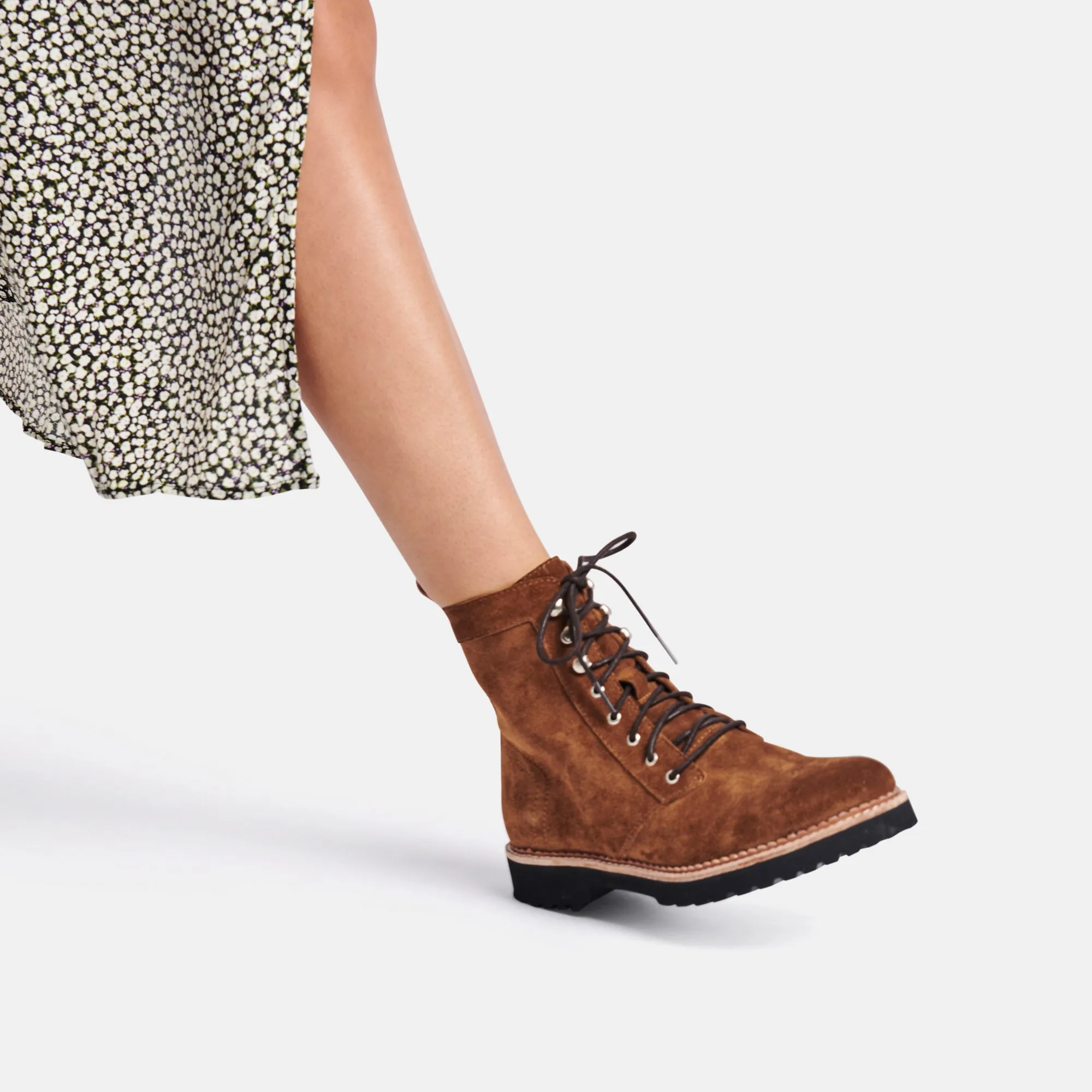 AVENA STIEFEL DK BRAUN WILDLEDER