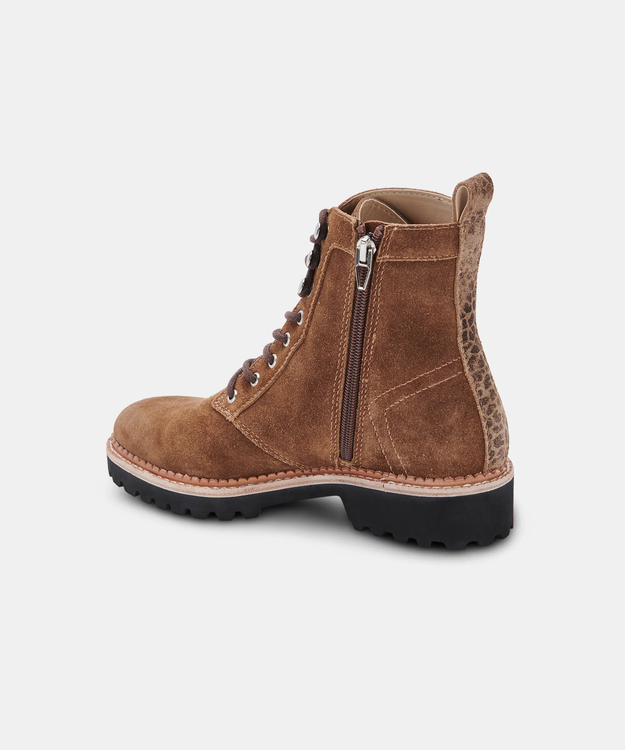 AVENA STIEFEL DK BRAUN WILDLEDER