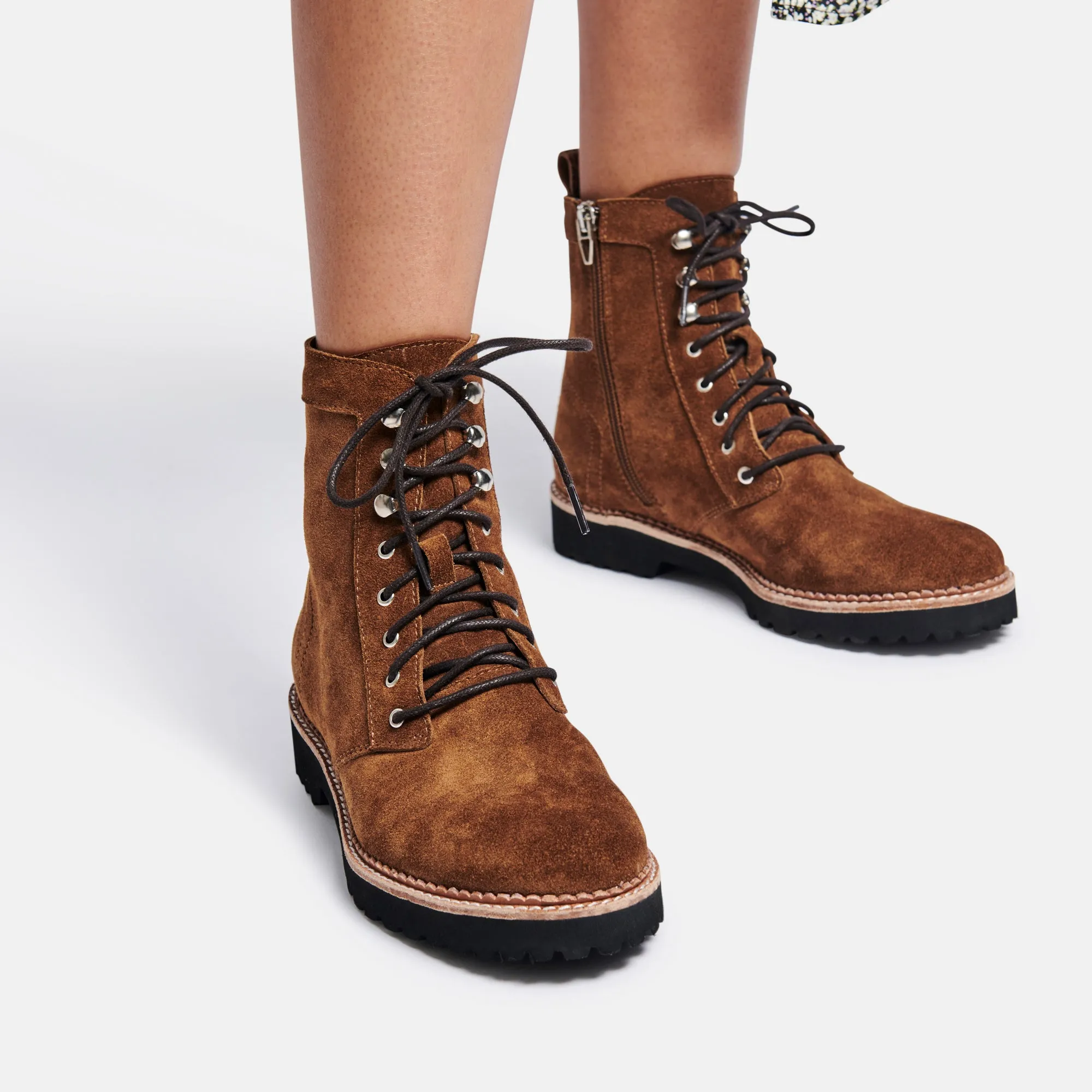 AVENA STIEFEL DK BRAUN WILDLEDER