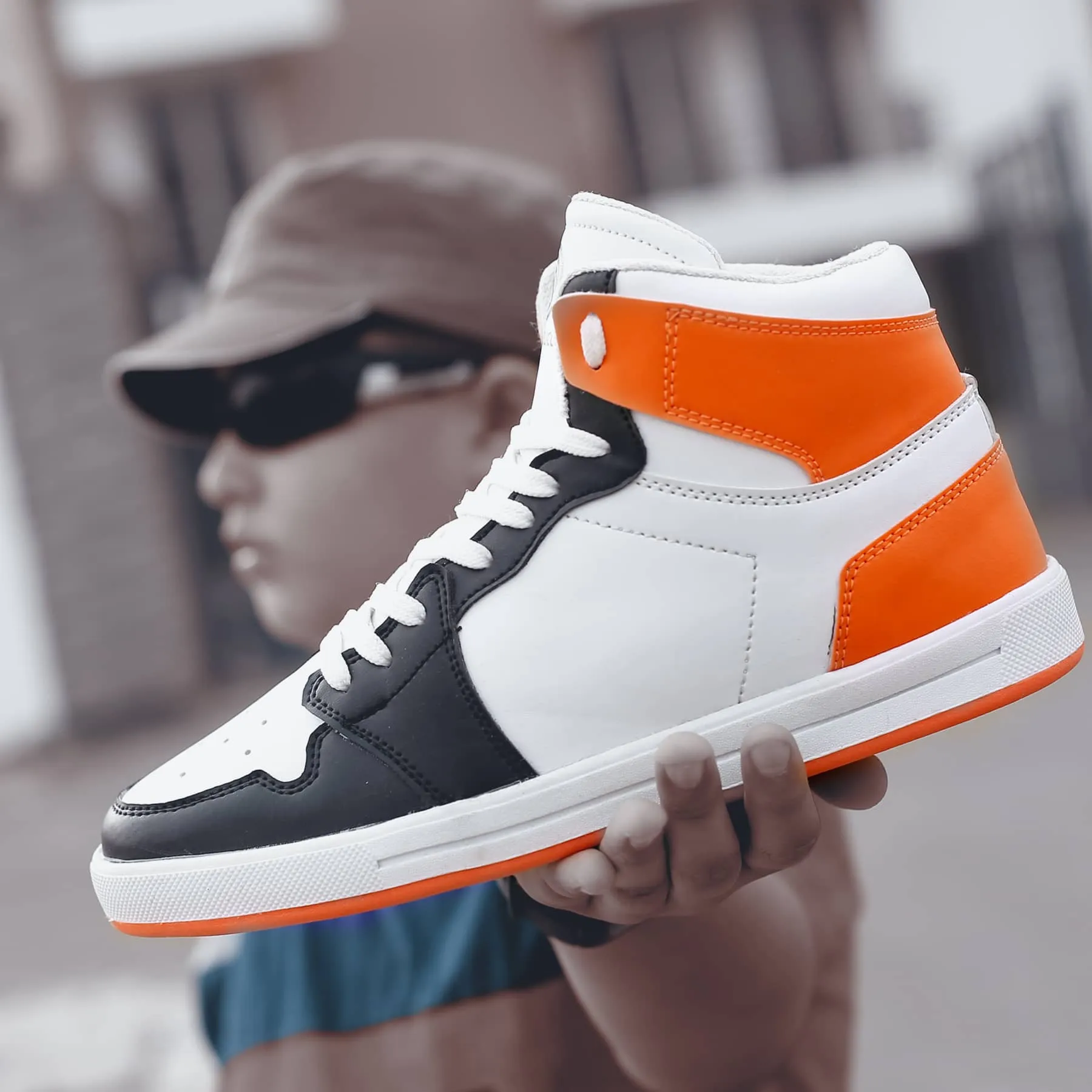Bacca Bucci Jungen oder Mädchen Streetwear Flache Absätze High-Top Modeturnschuhe (Alter: 8 bis 12 Jahre)